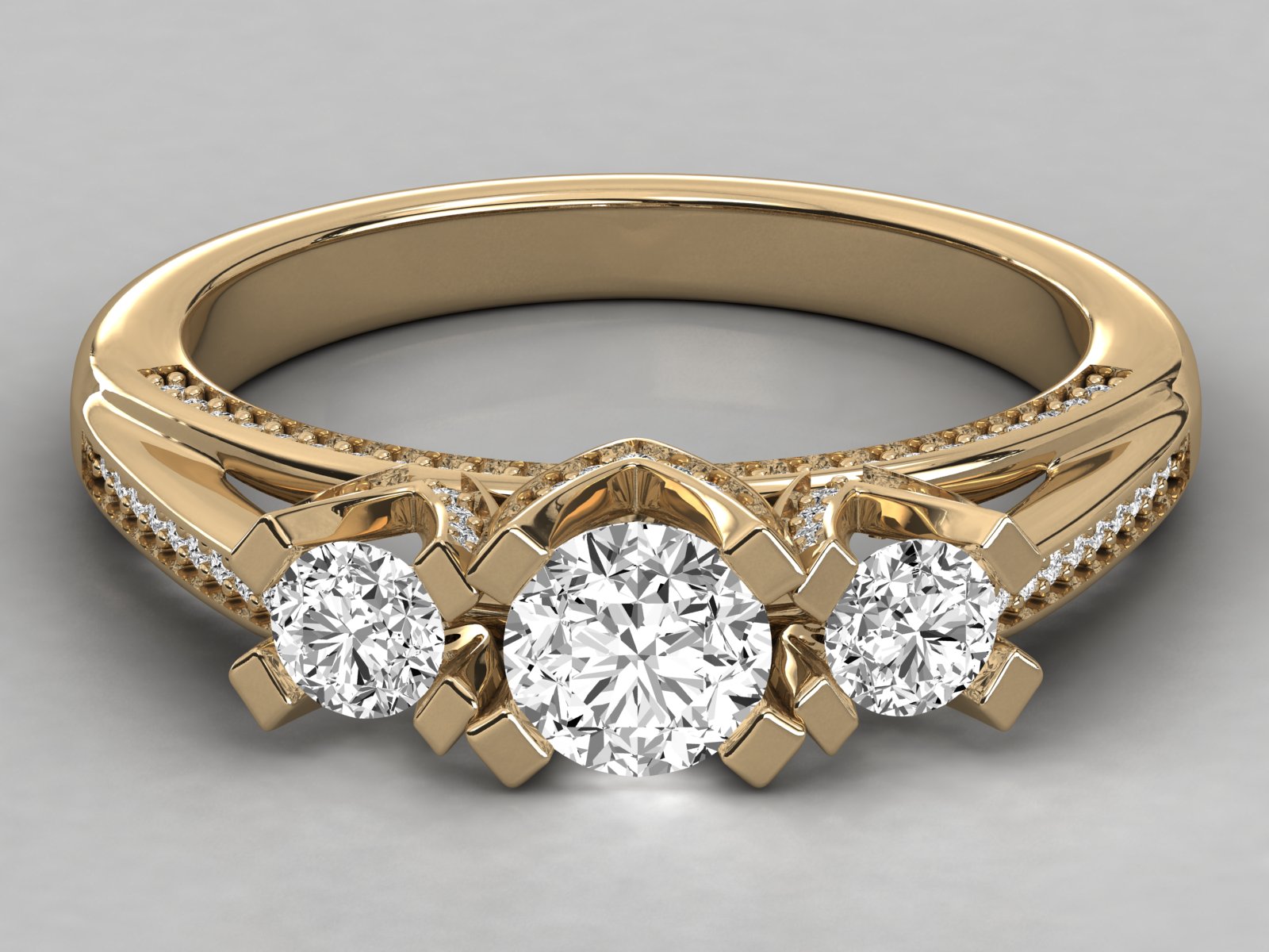 Yellow Gold Ring