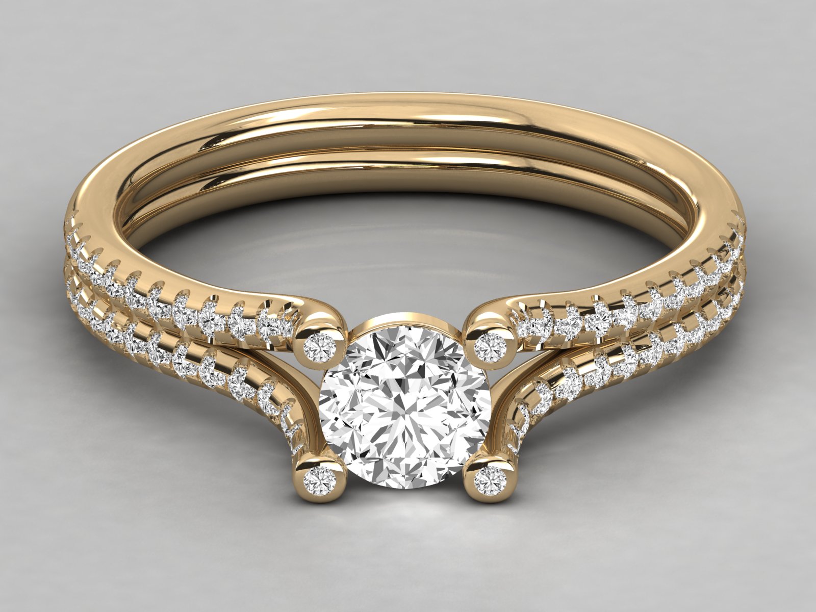 Yellow Gold Ring