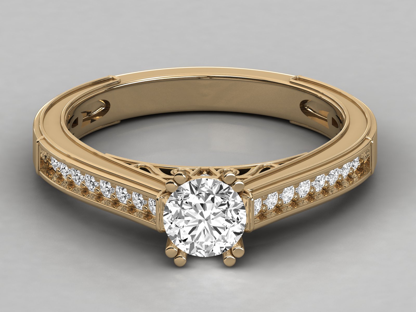 Yellow Gold Ring