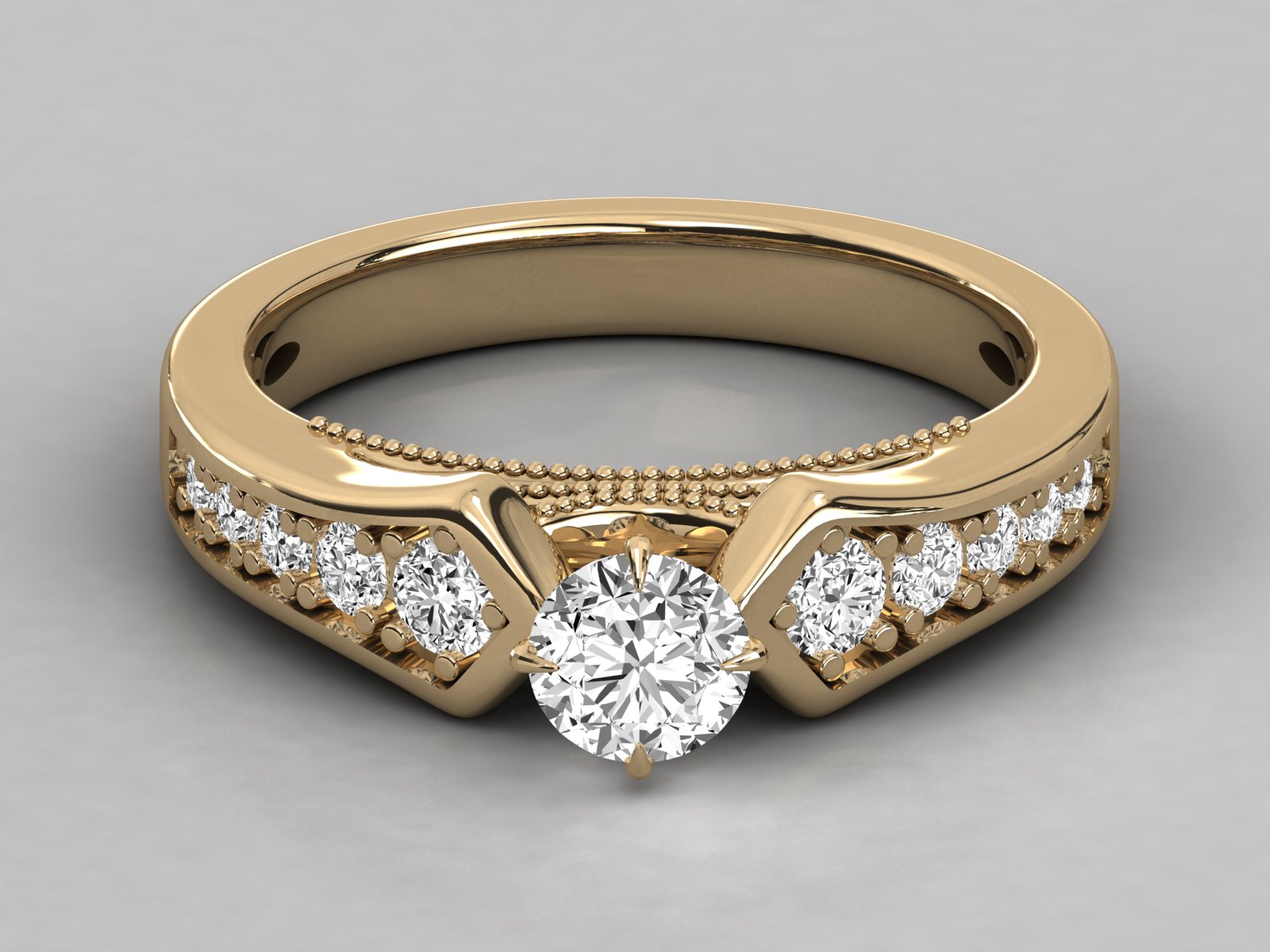 Yellow Gold Ring