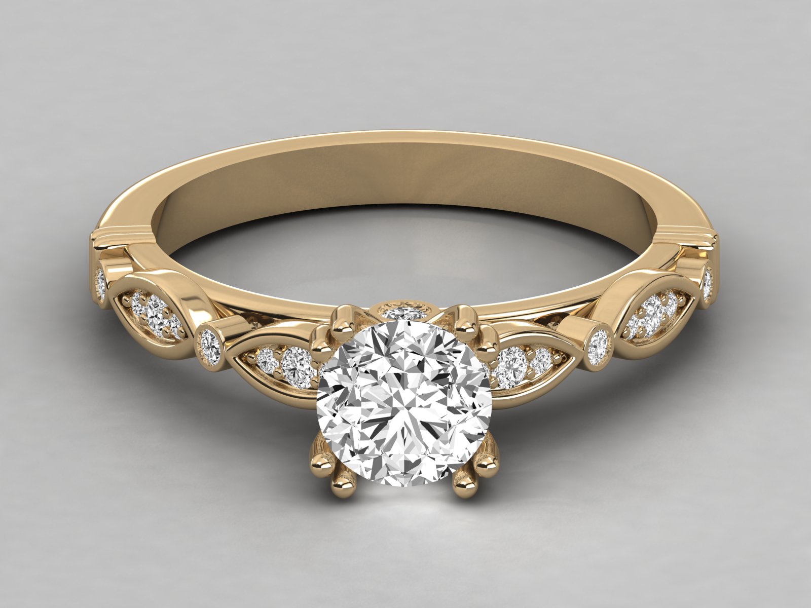 Yellow Gold Ring
