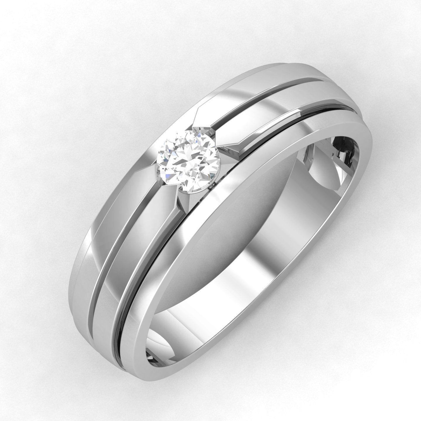 White Gold Ring