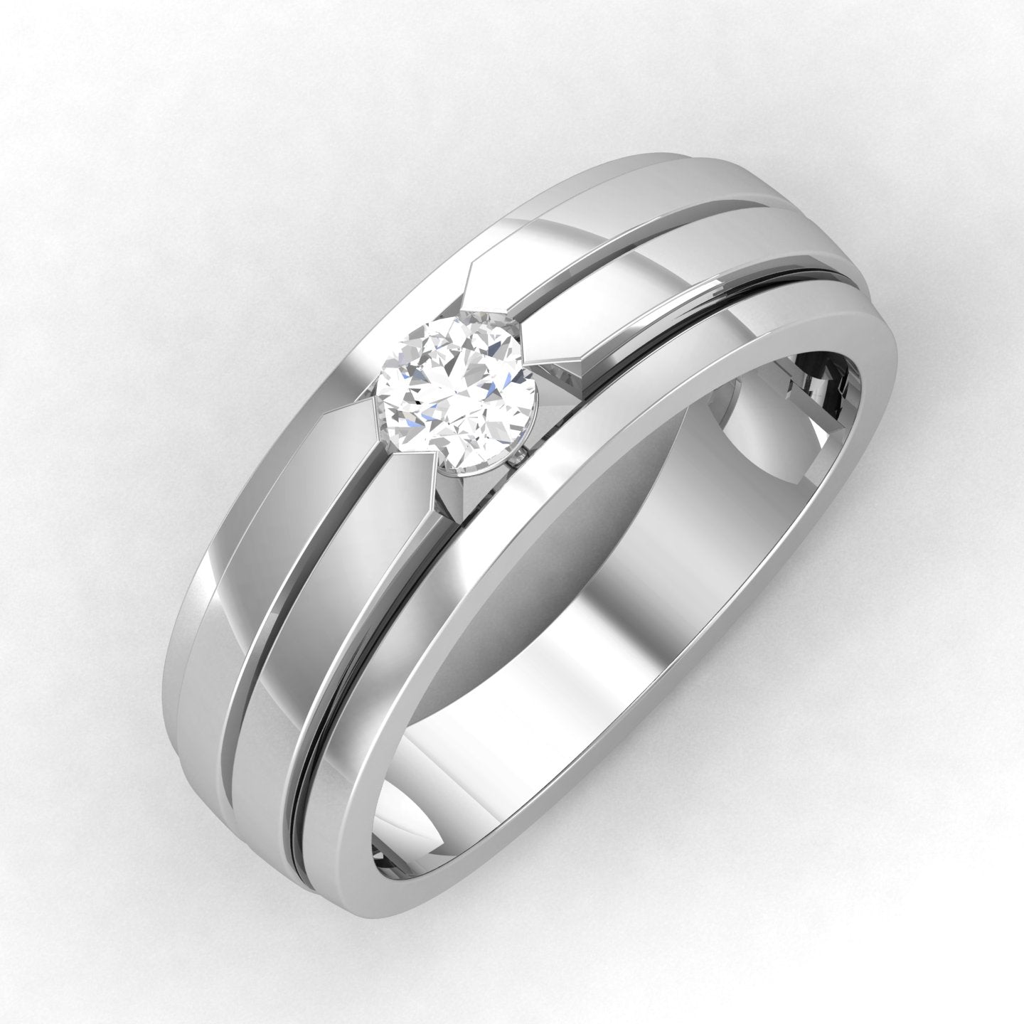White Gold Ring
