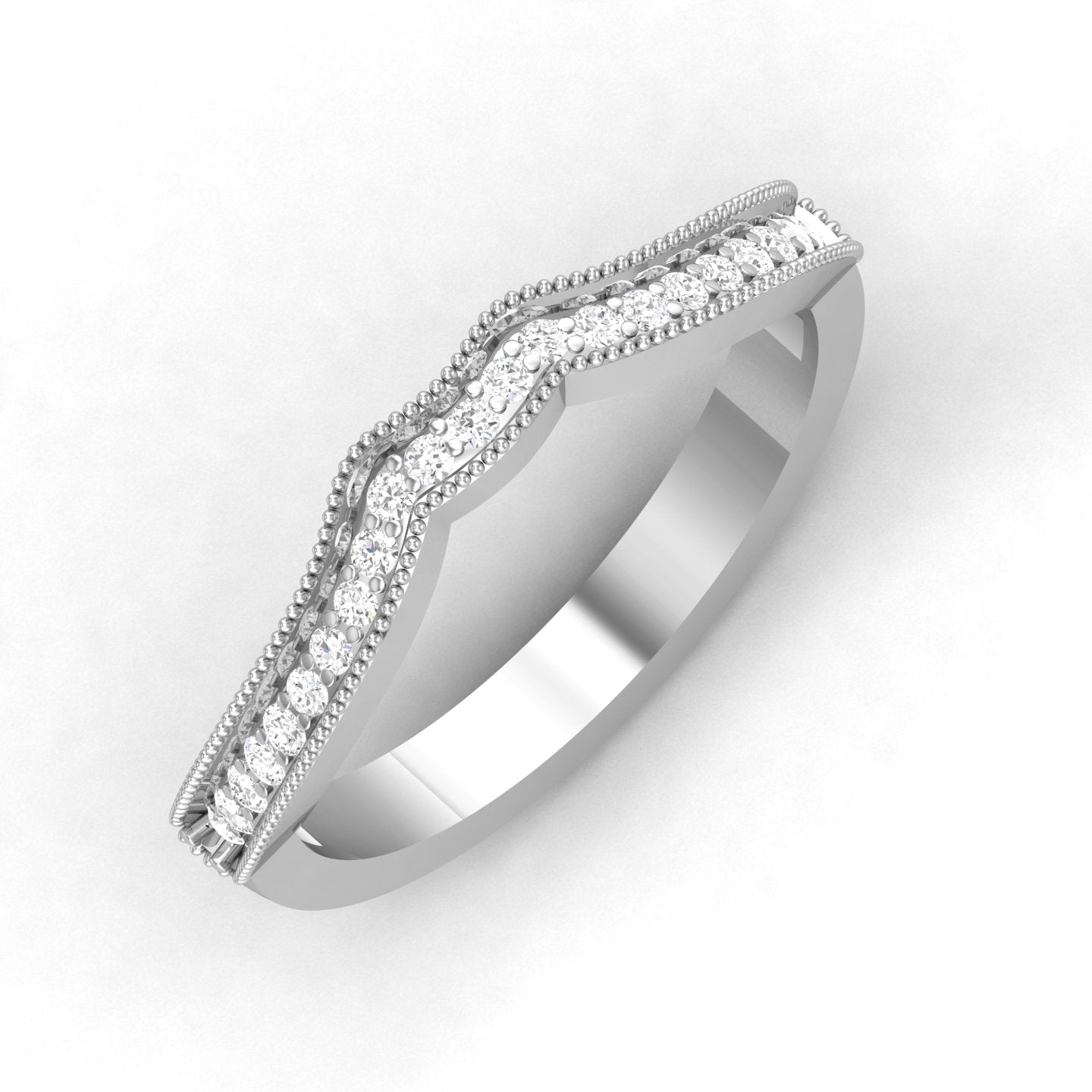 White Gold Ring