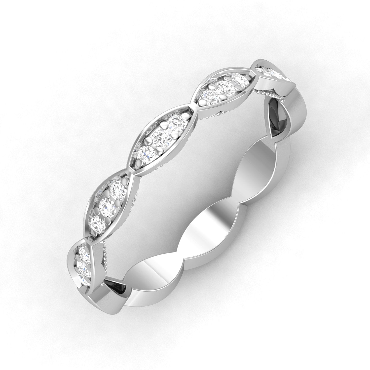 White Gold Ring