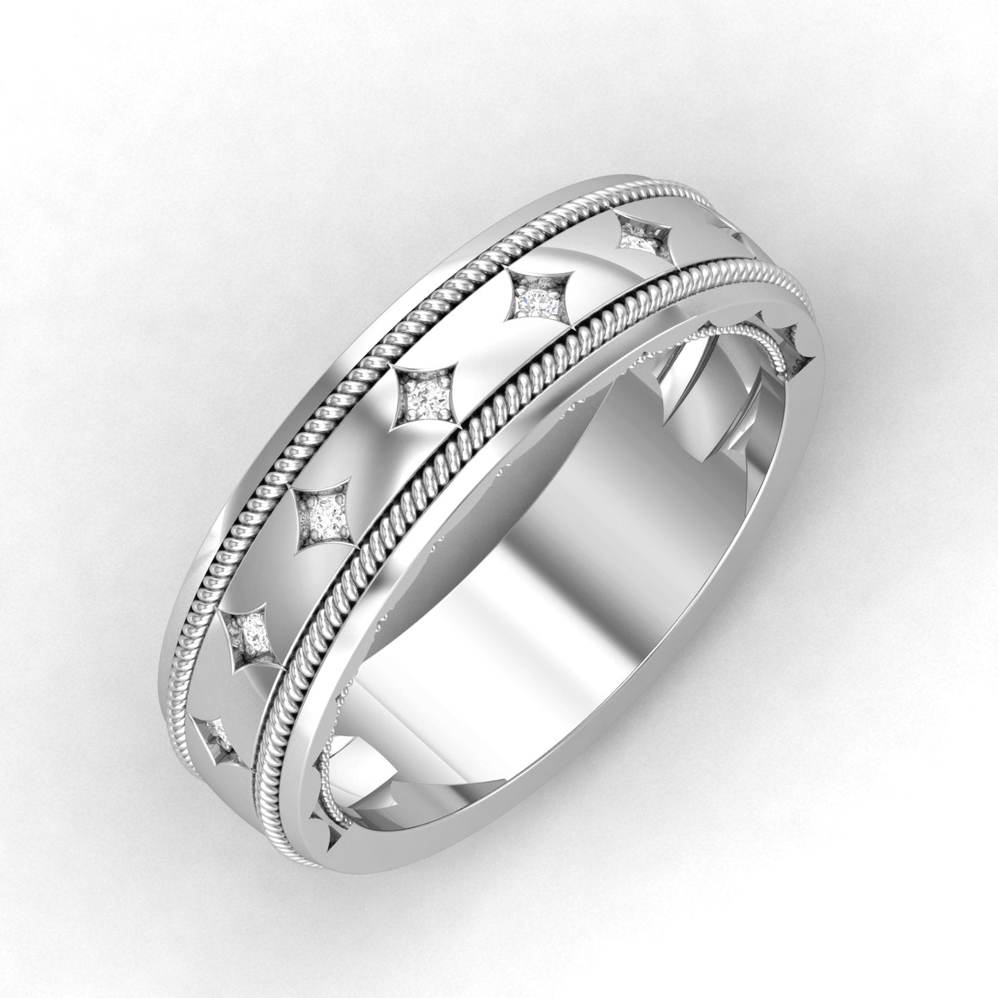 White Gold Ring