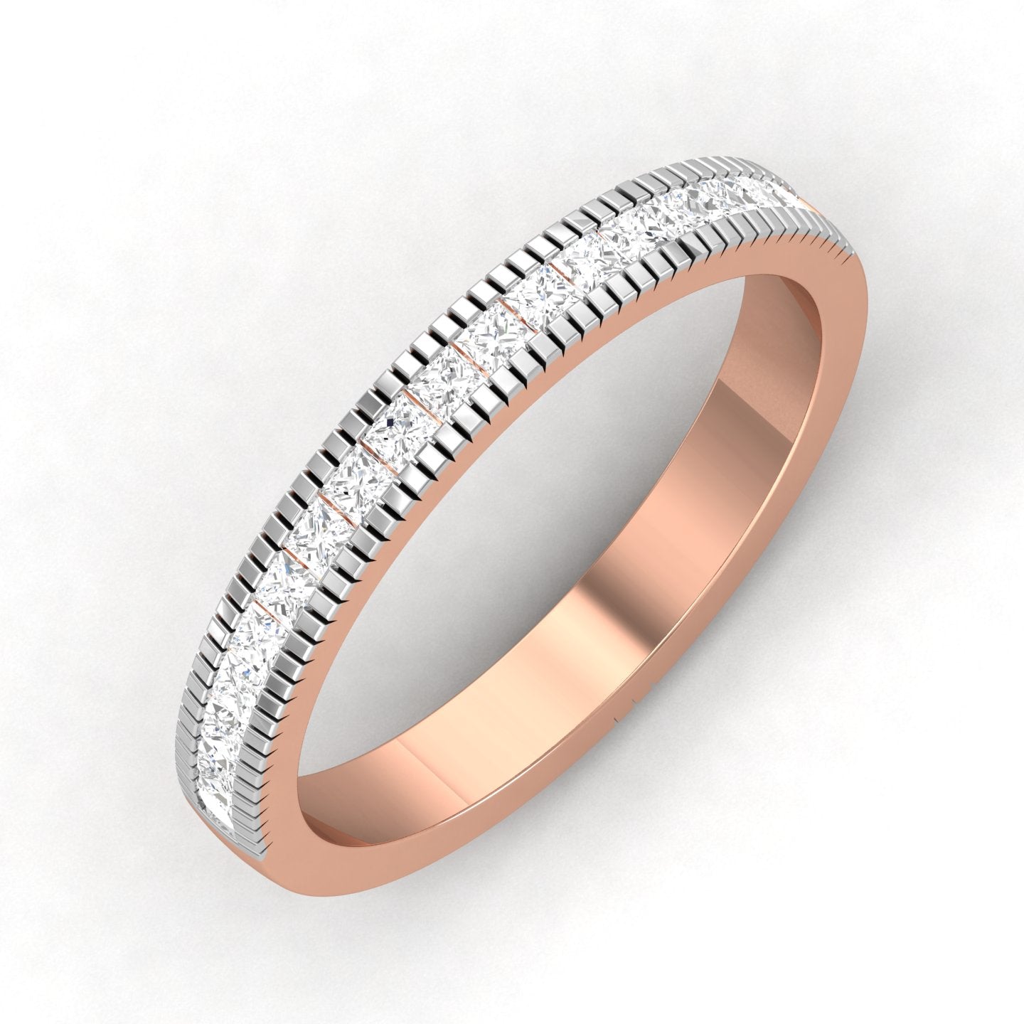 Rose Gold Plated Sterling Silver Ring