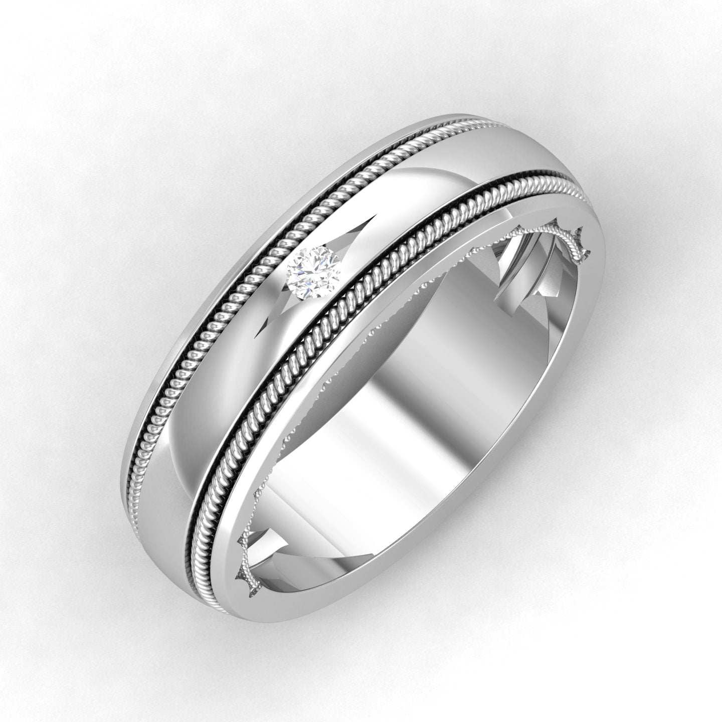 White Gold Ring