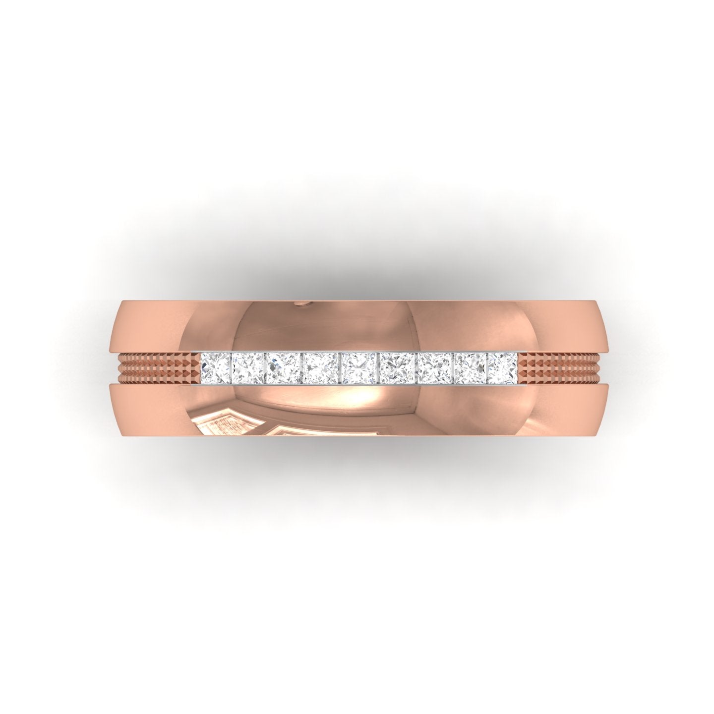 Rose Gold Plated Sterling Silver Ring