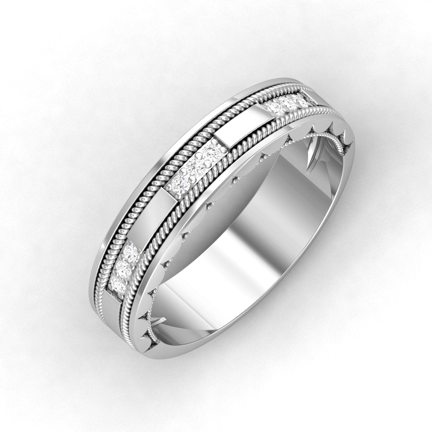 White Gold Ring