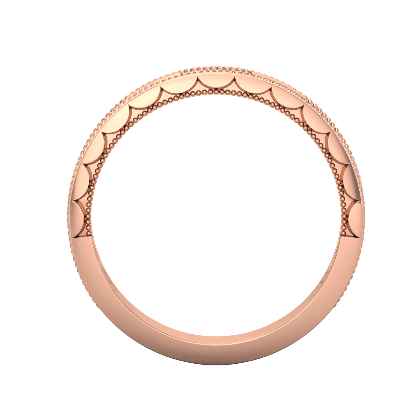 Rose Gold Plated Sterling Silver Ring