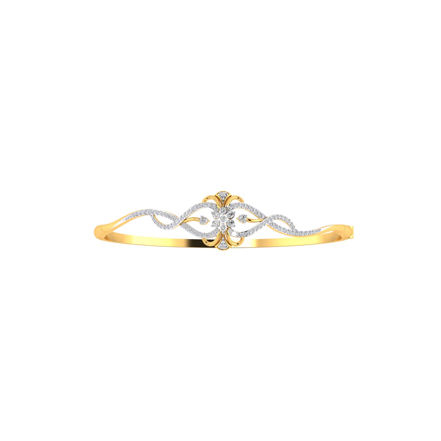 Yellow Gold Plated Sterling Silver Ring
