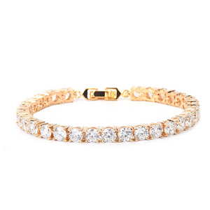 Swiss Tennis Bracelet - VVS Style Cubic Zirconia