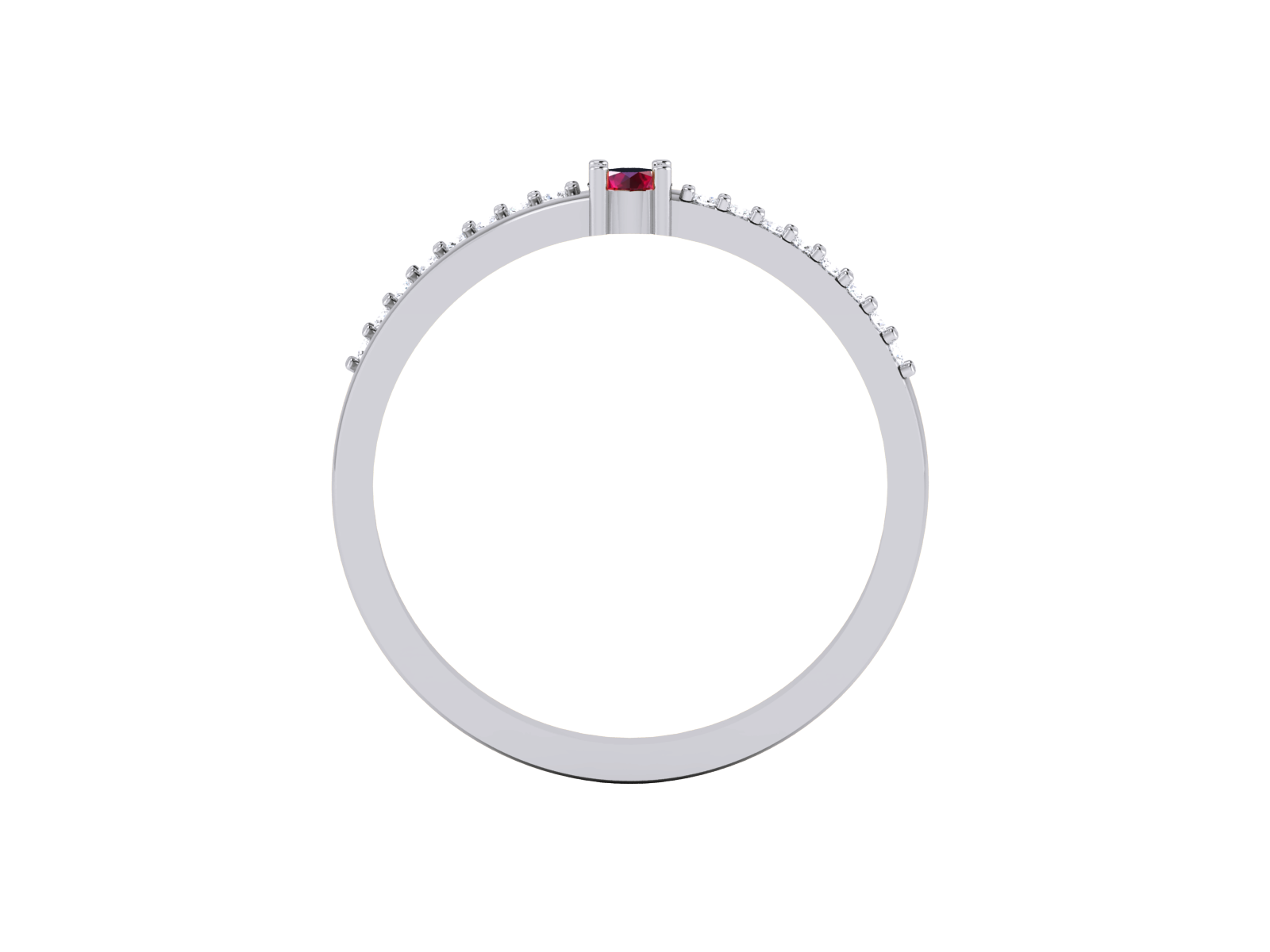 White Gold Ring