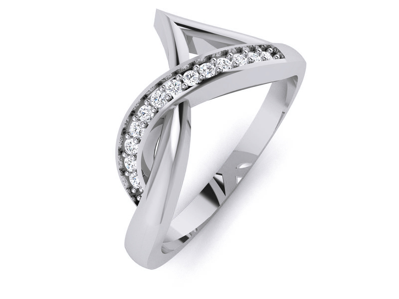 White Gold Ring