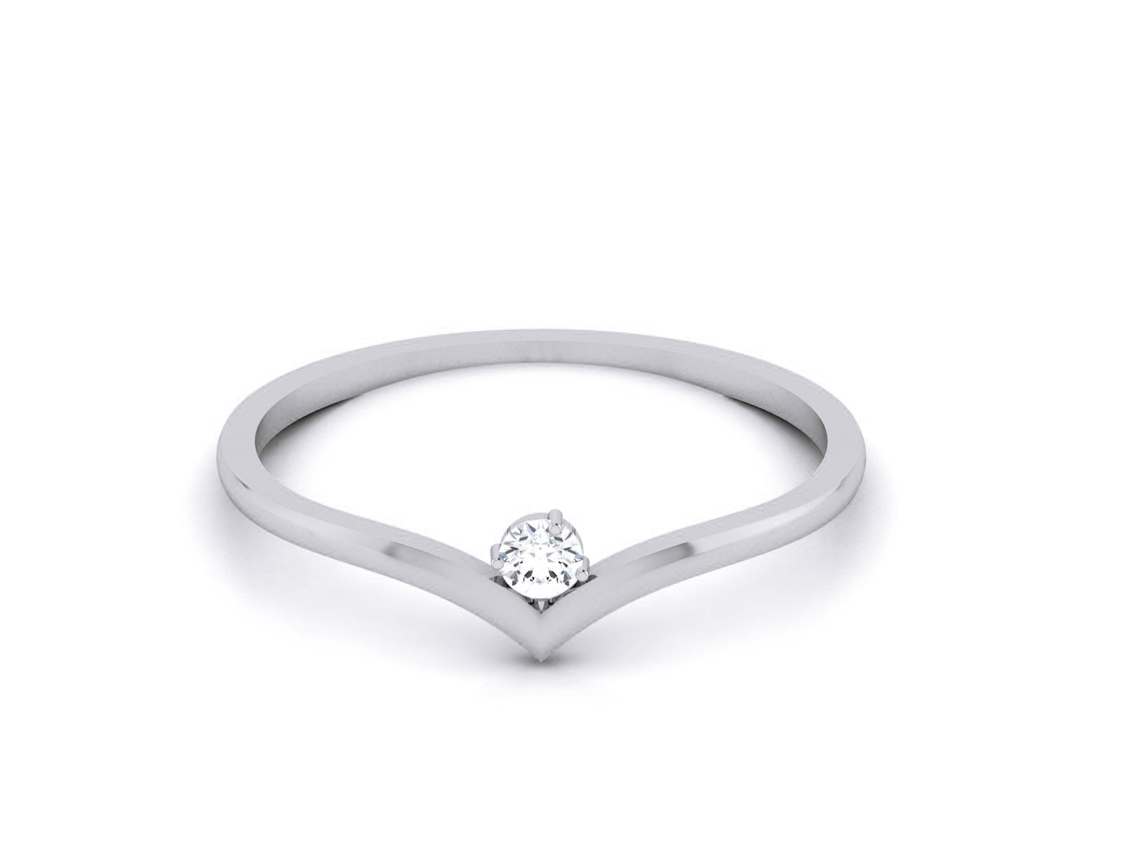 White Gold Ring