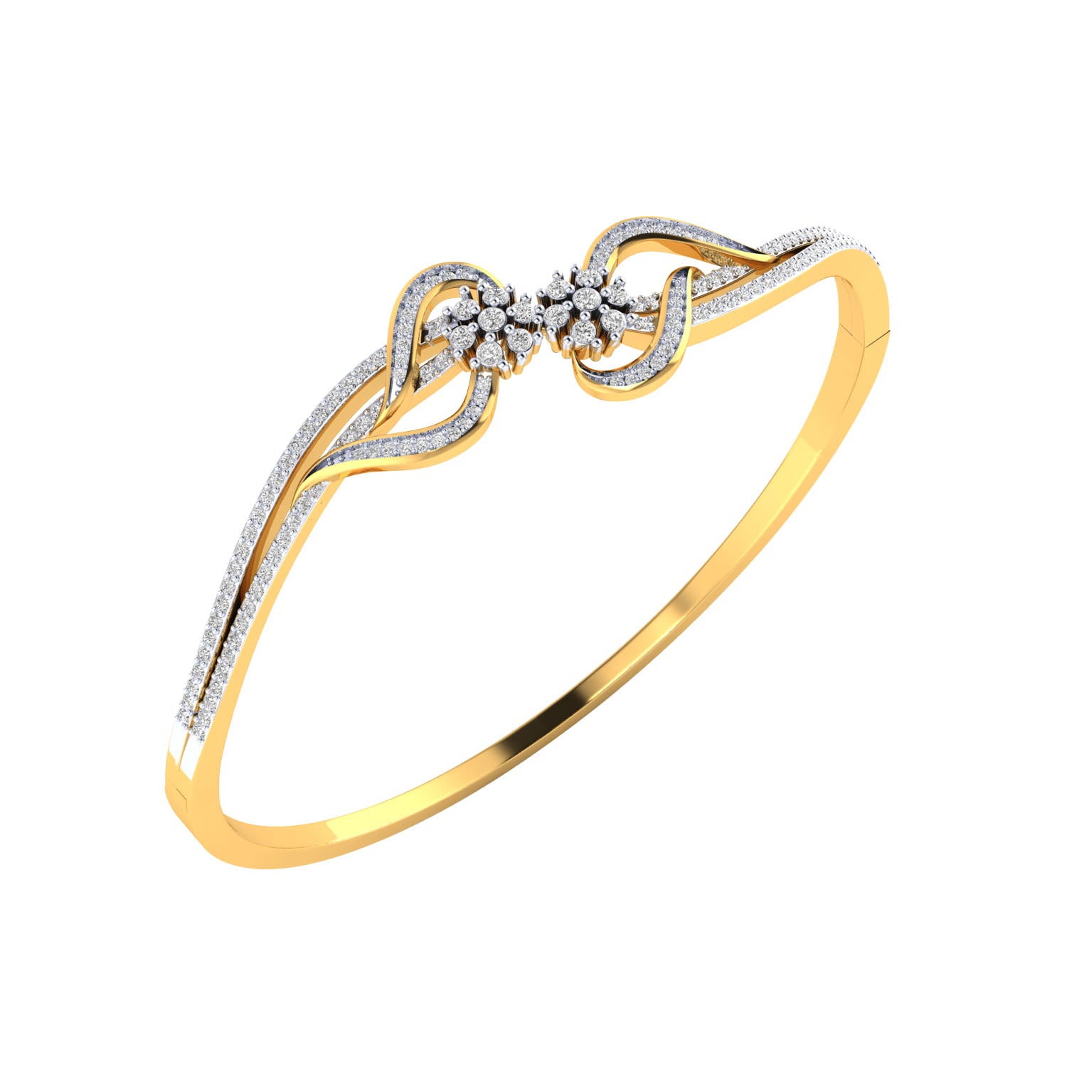 Yellow Gold Plated Sterling Silver Ring