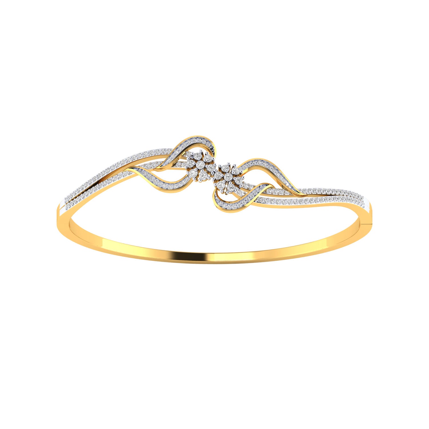 Yellow Gold Plated Sterling Silver Ring