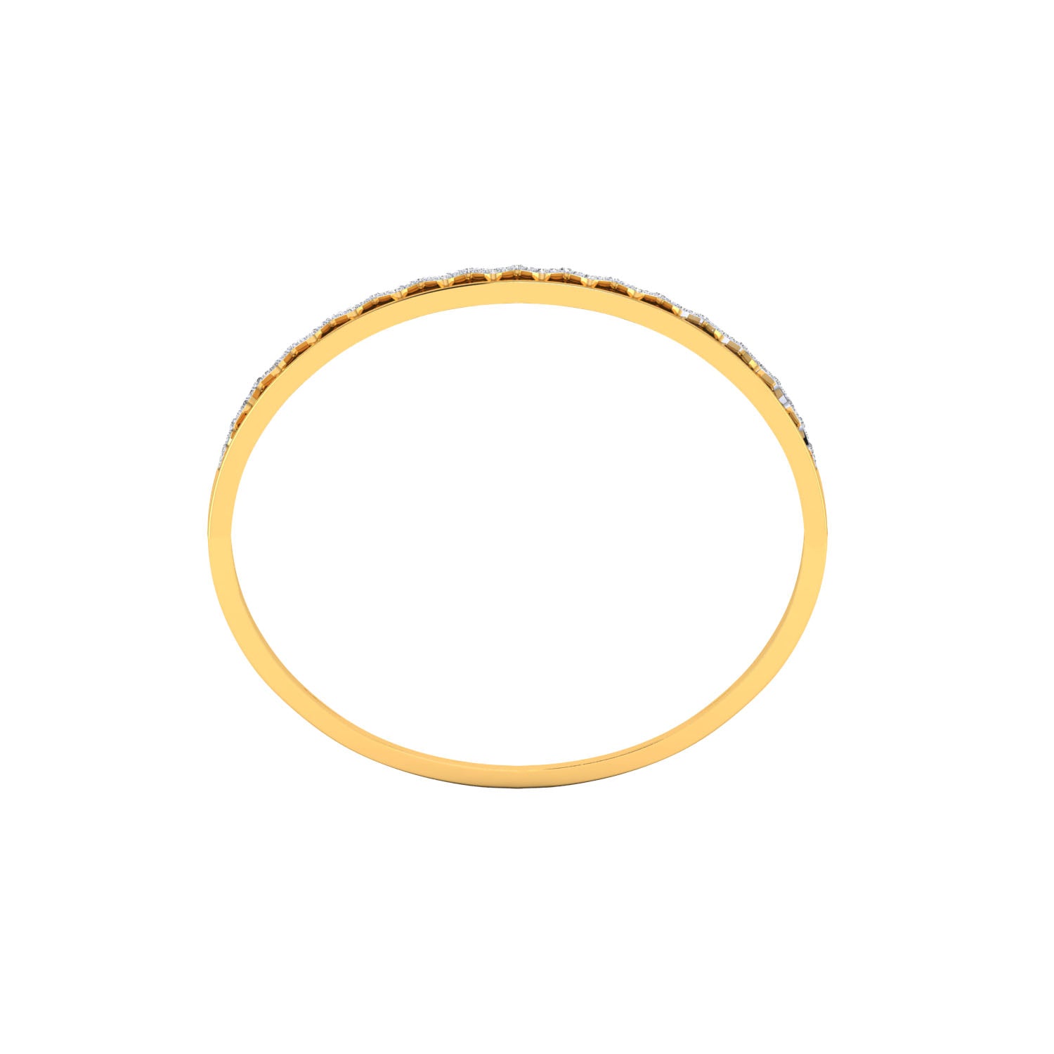 Yellow Gold Plated Sterling Silver Ring