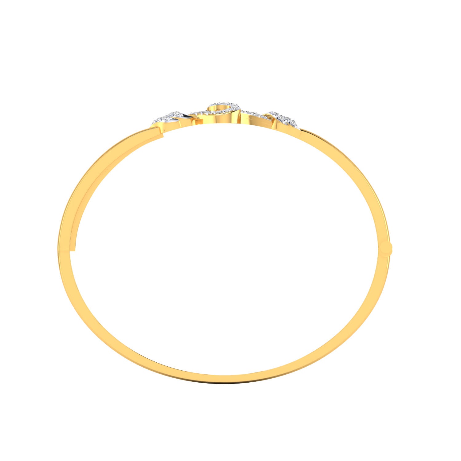 Yellow Gold Plated Sterling Silver Ring