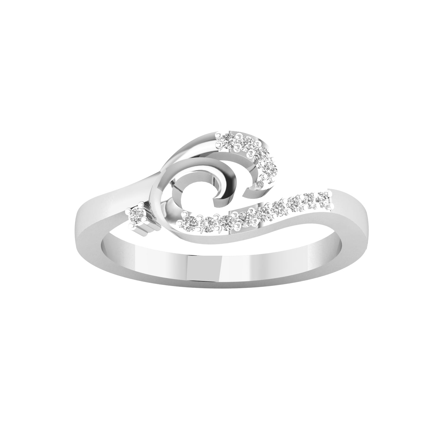 White Gold Ring