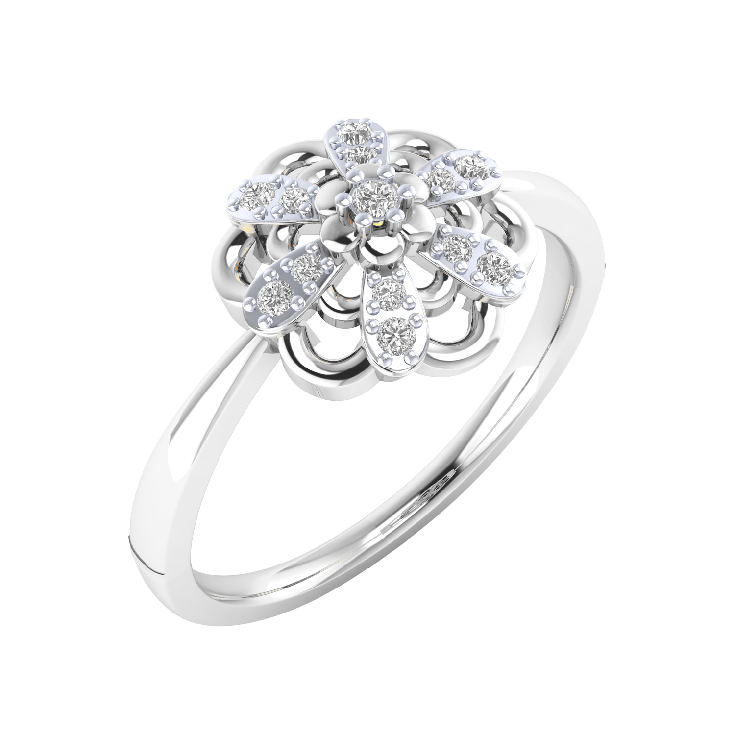 White Gold Ring