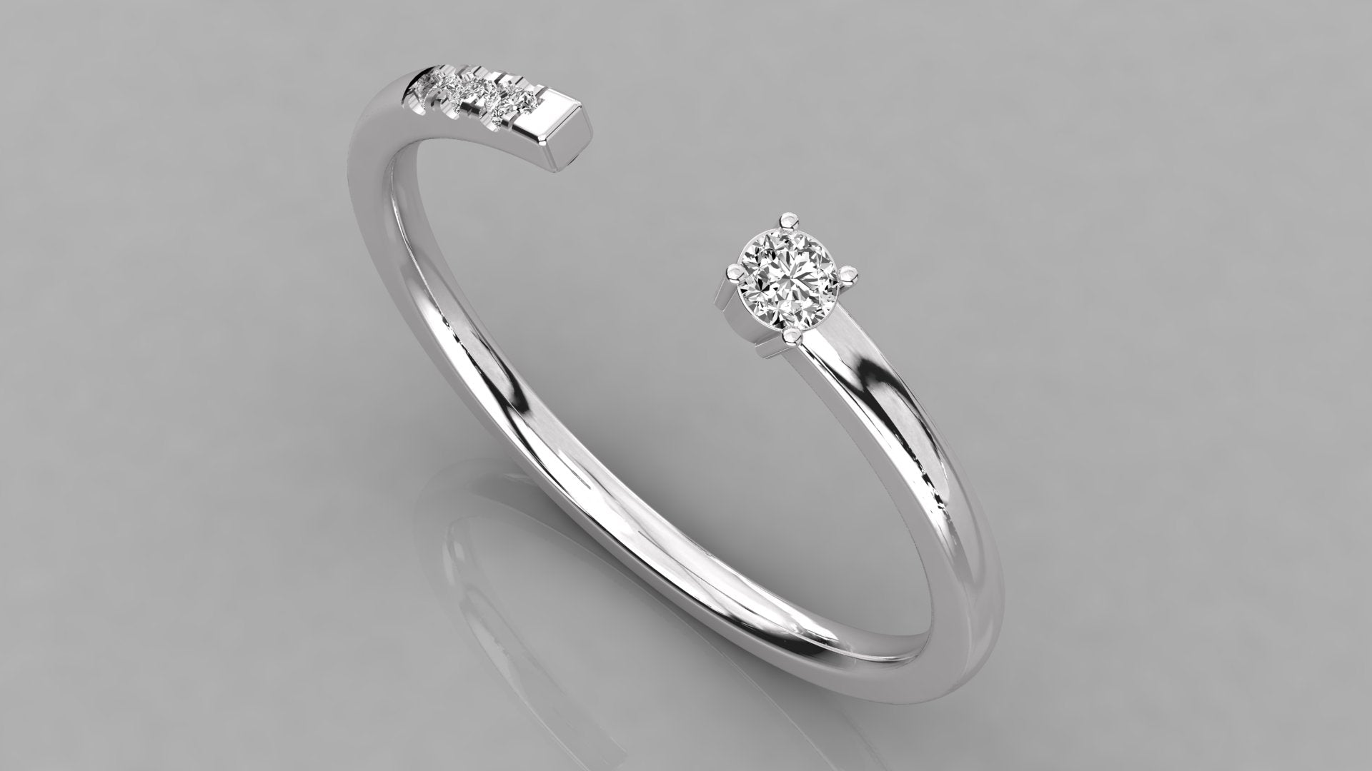 White Gold Ring
