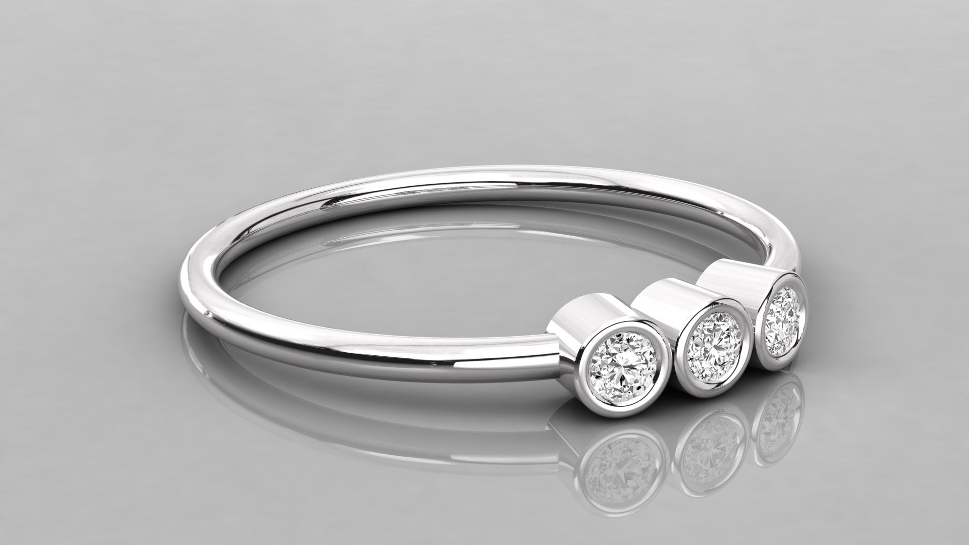 White Gold Ring