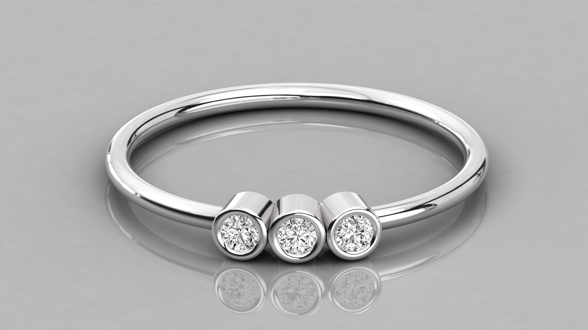 White Gold Ring