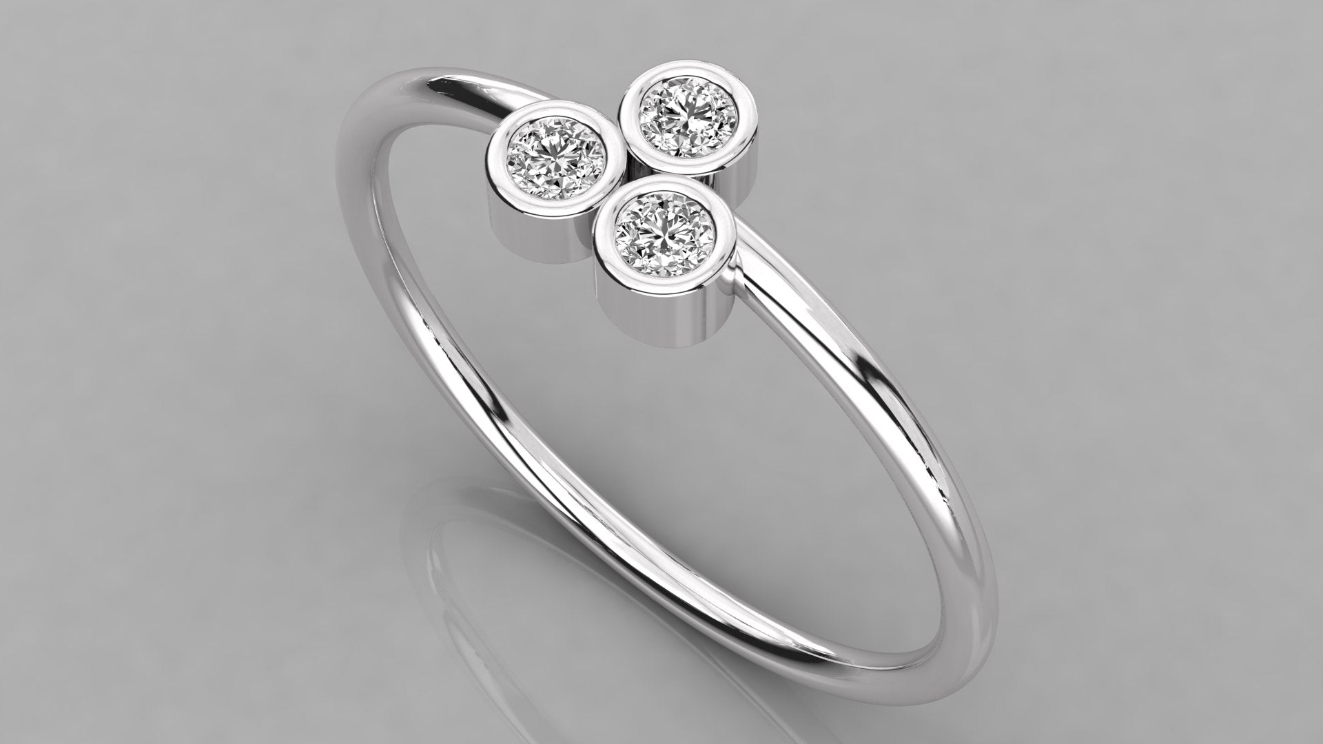 White Gold Ring