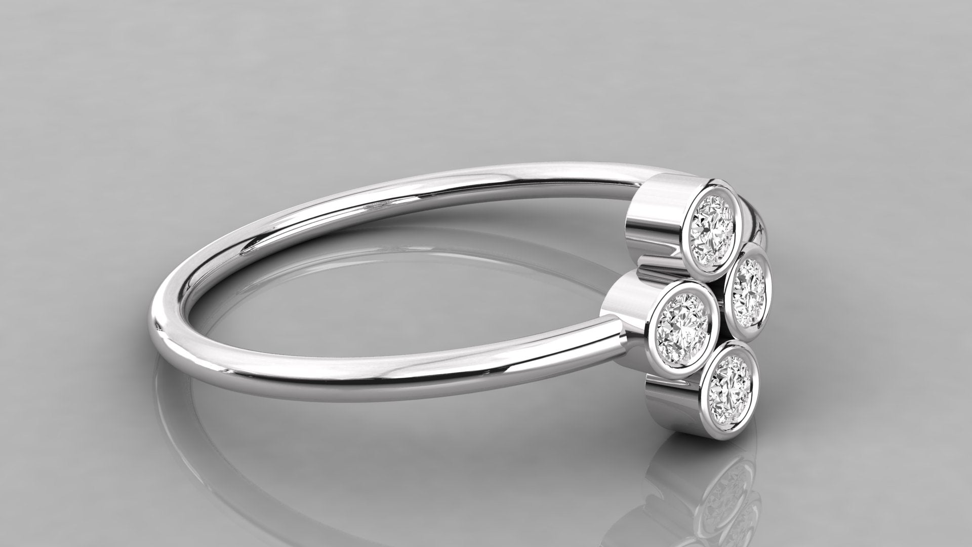 White Gold Ring