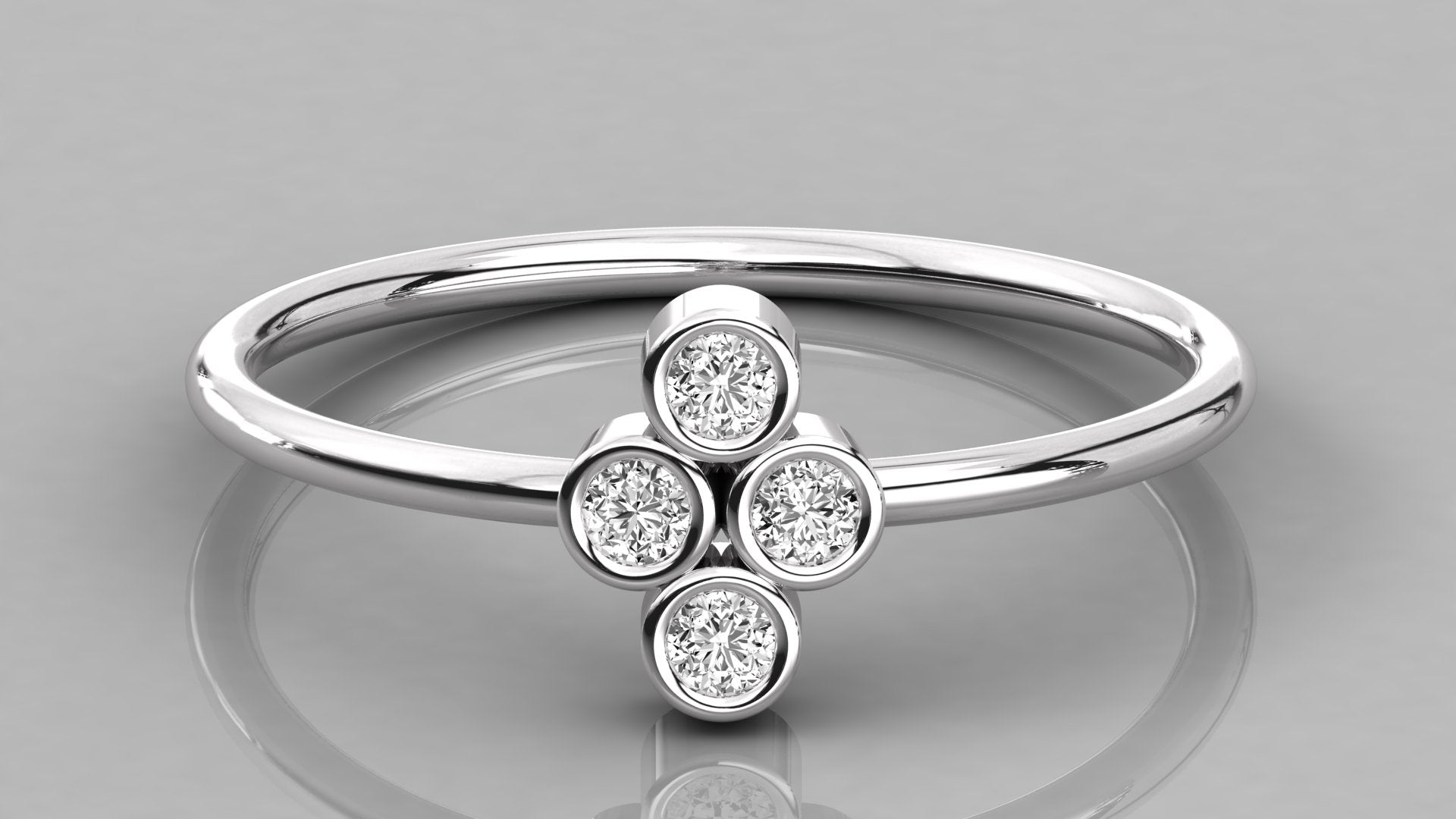 White Gold Ring