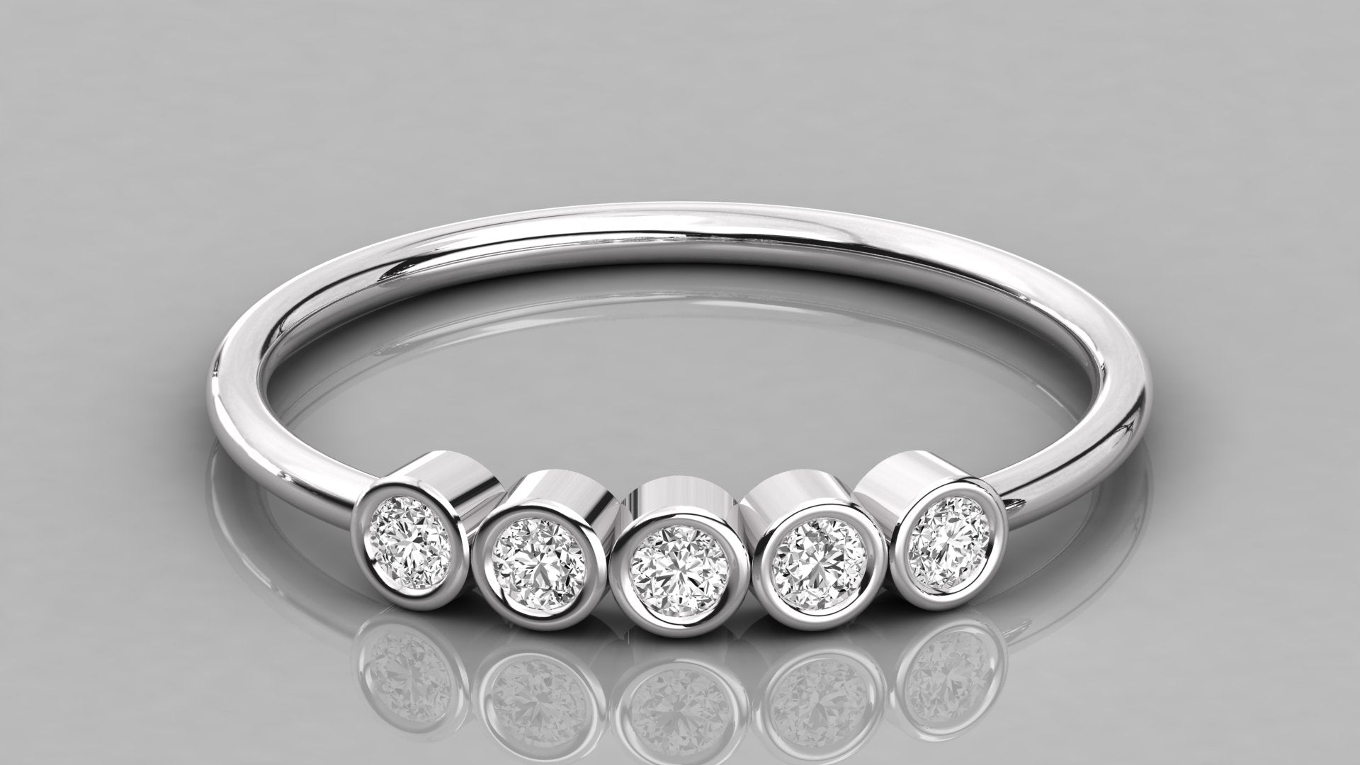 White Gold Ring