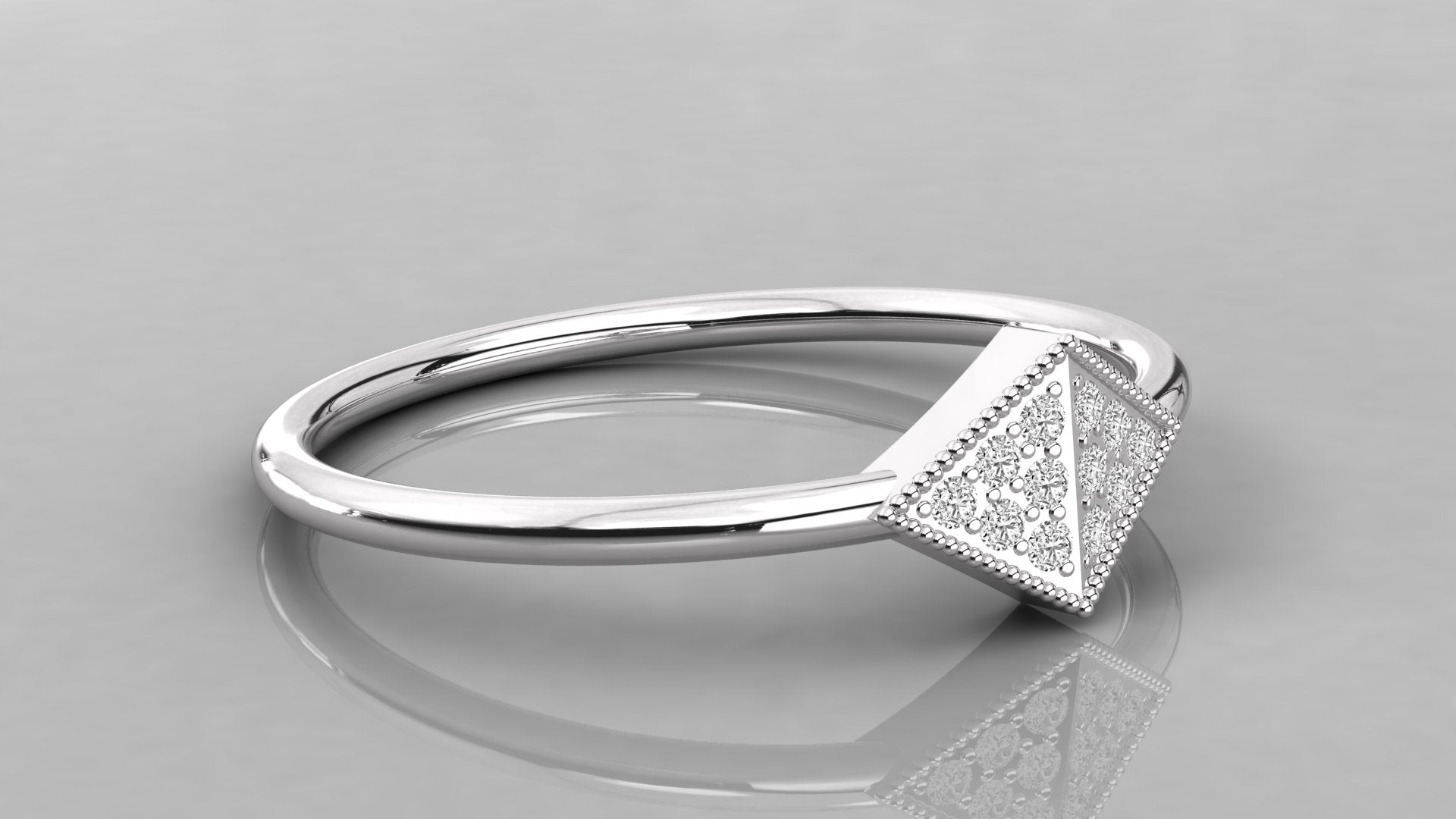 White Gold Ring