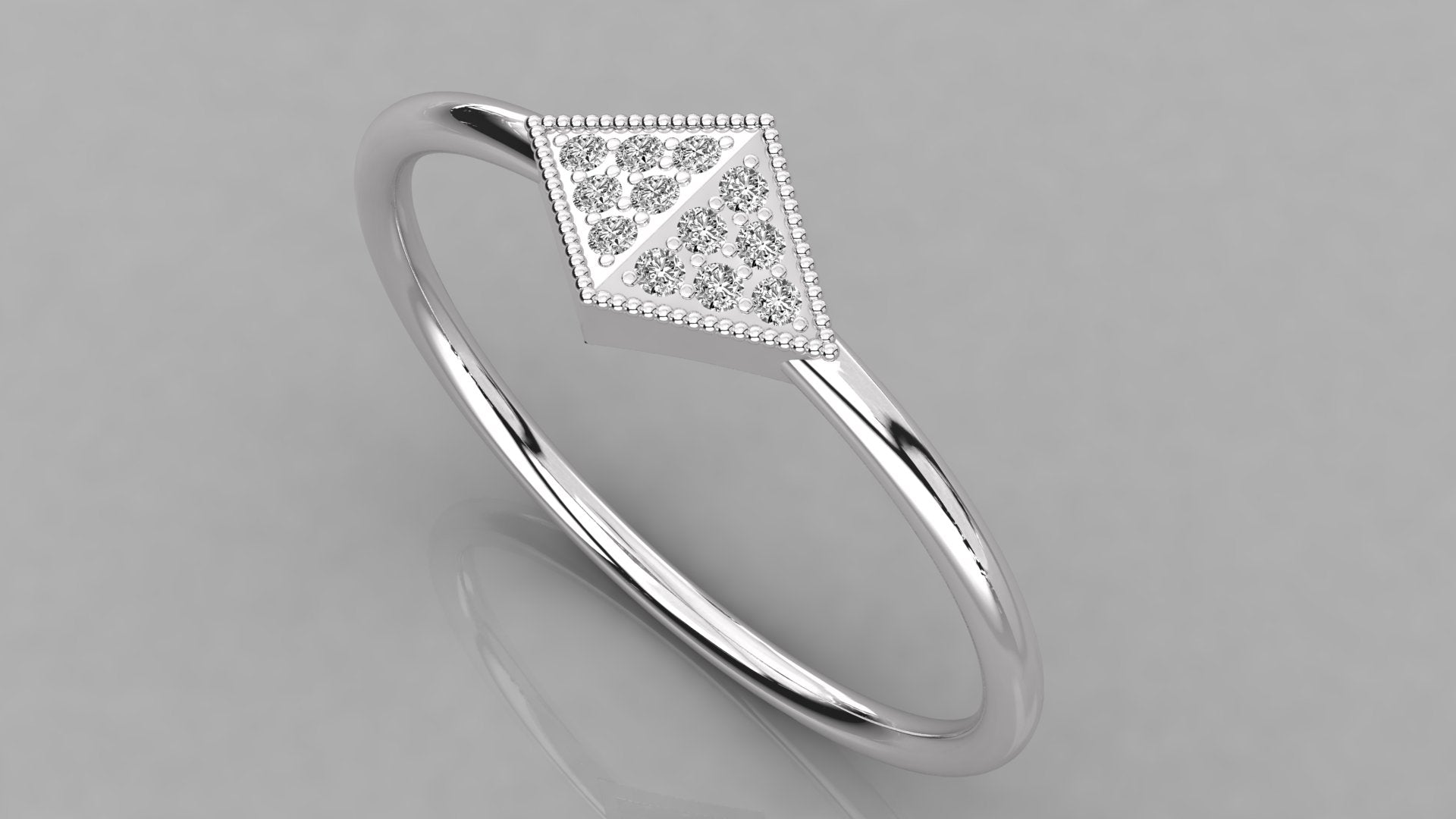 White Gold Ring