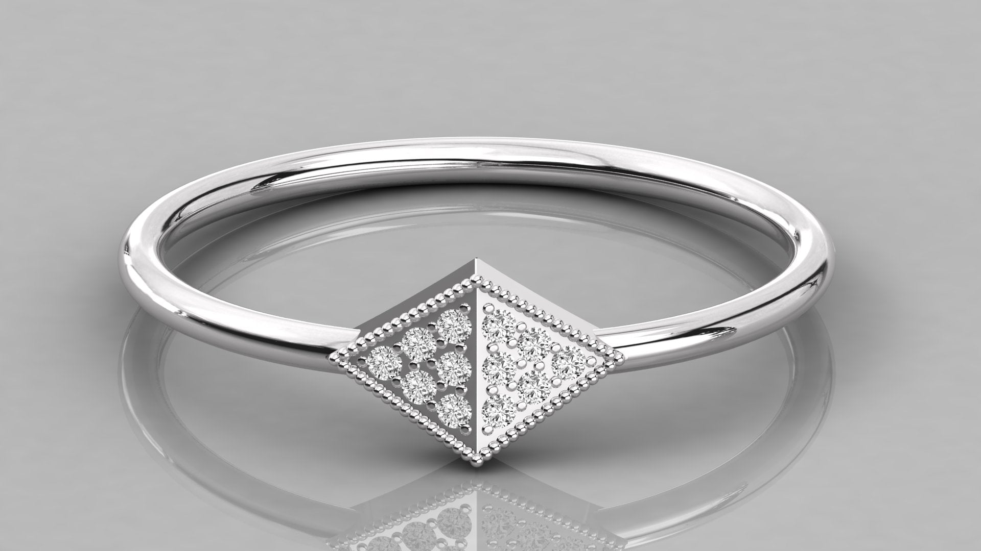 White Gold Ring