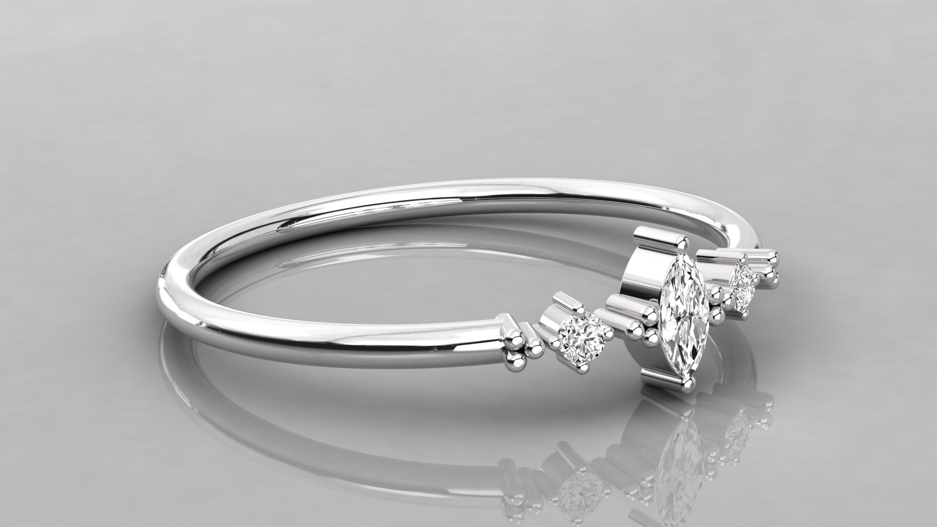 White Gold Ring