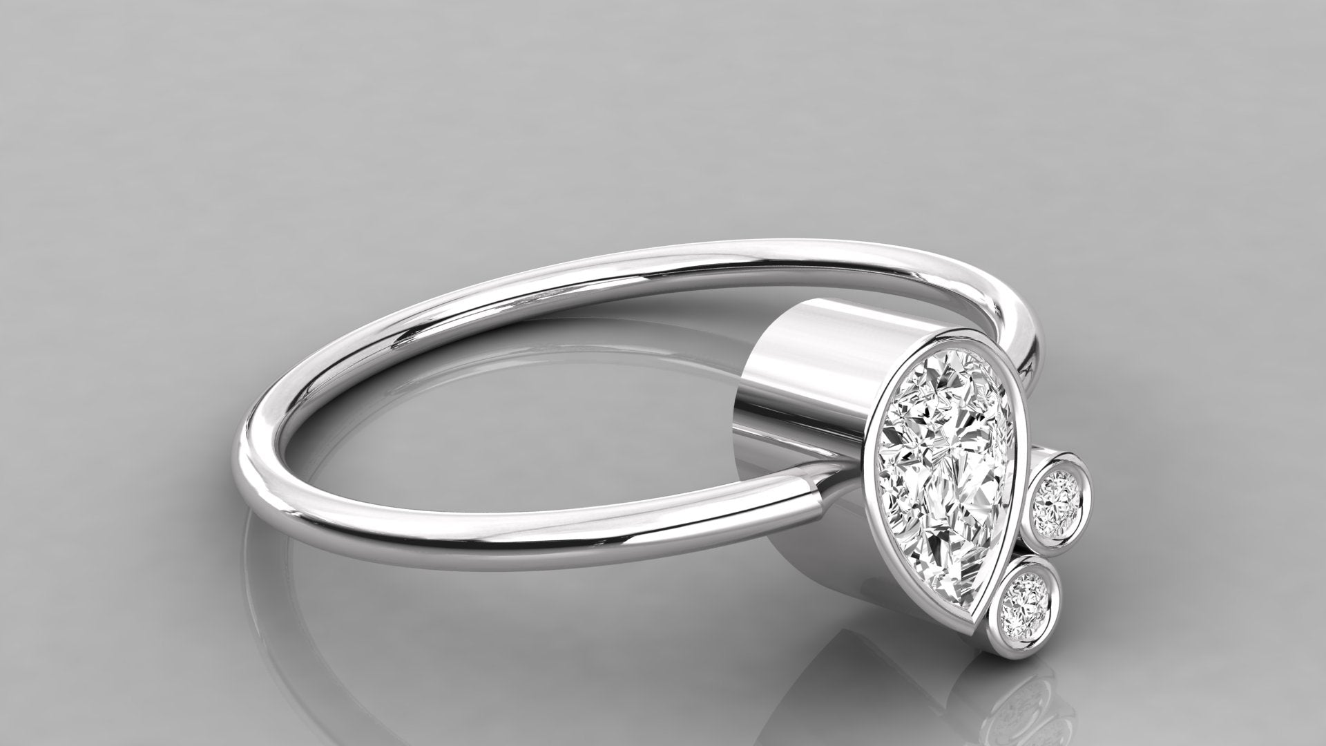White Gold Ring