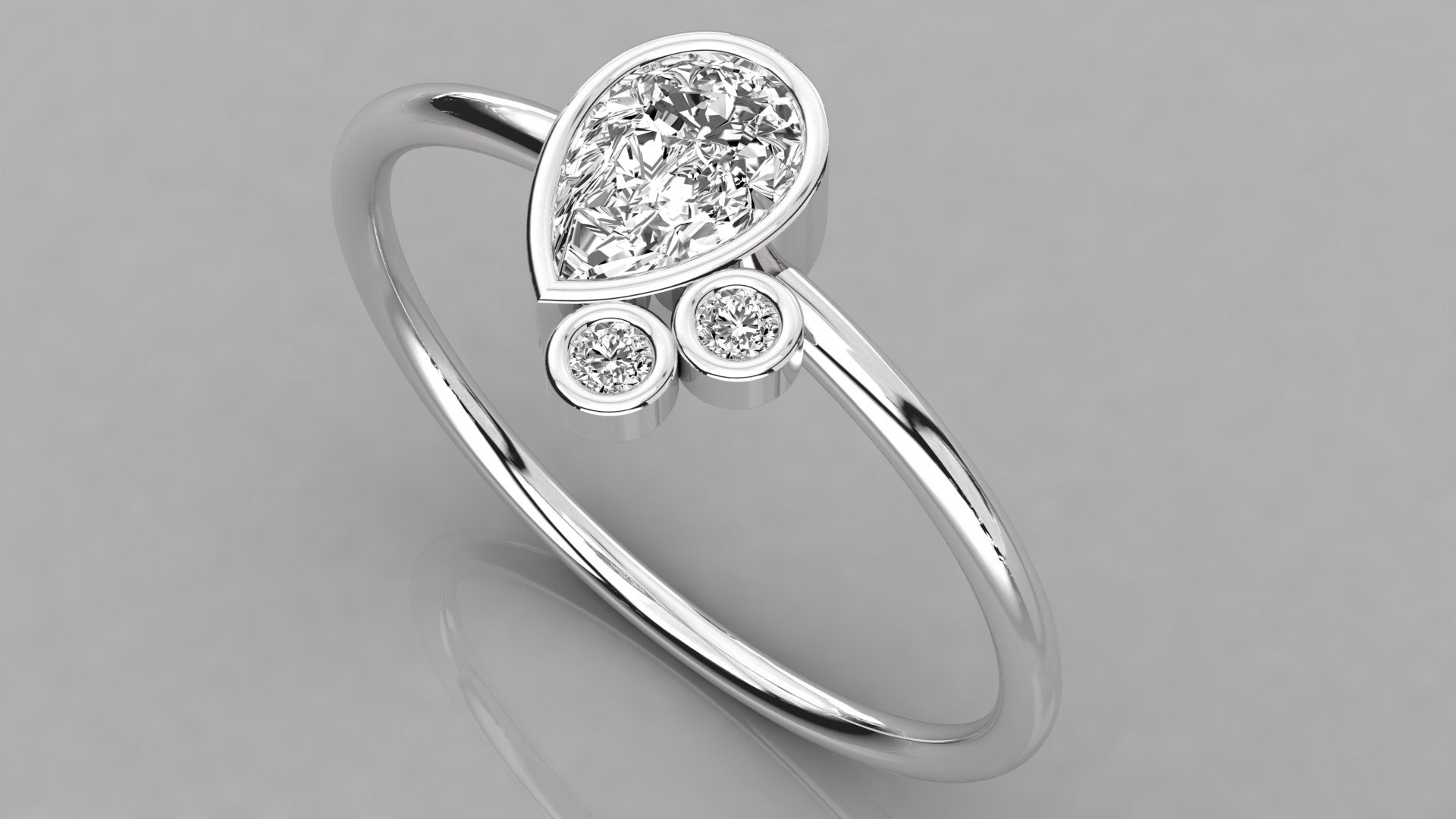 White Gold Ring