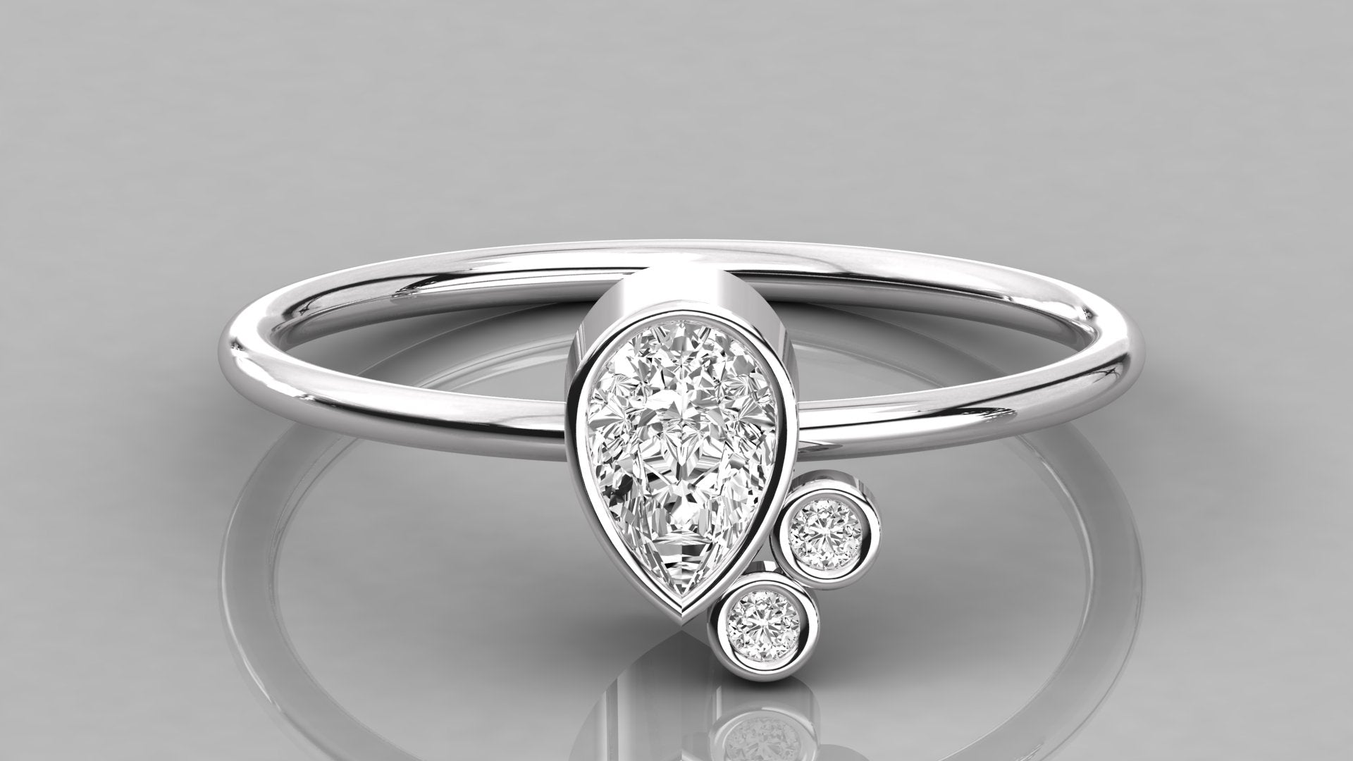 White Gold Ring