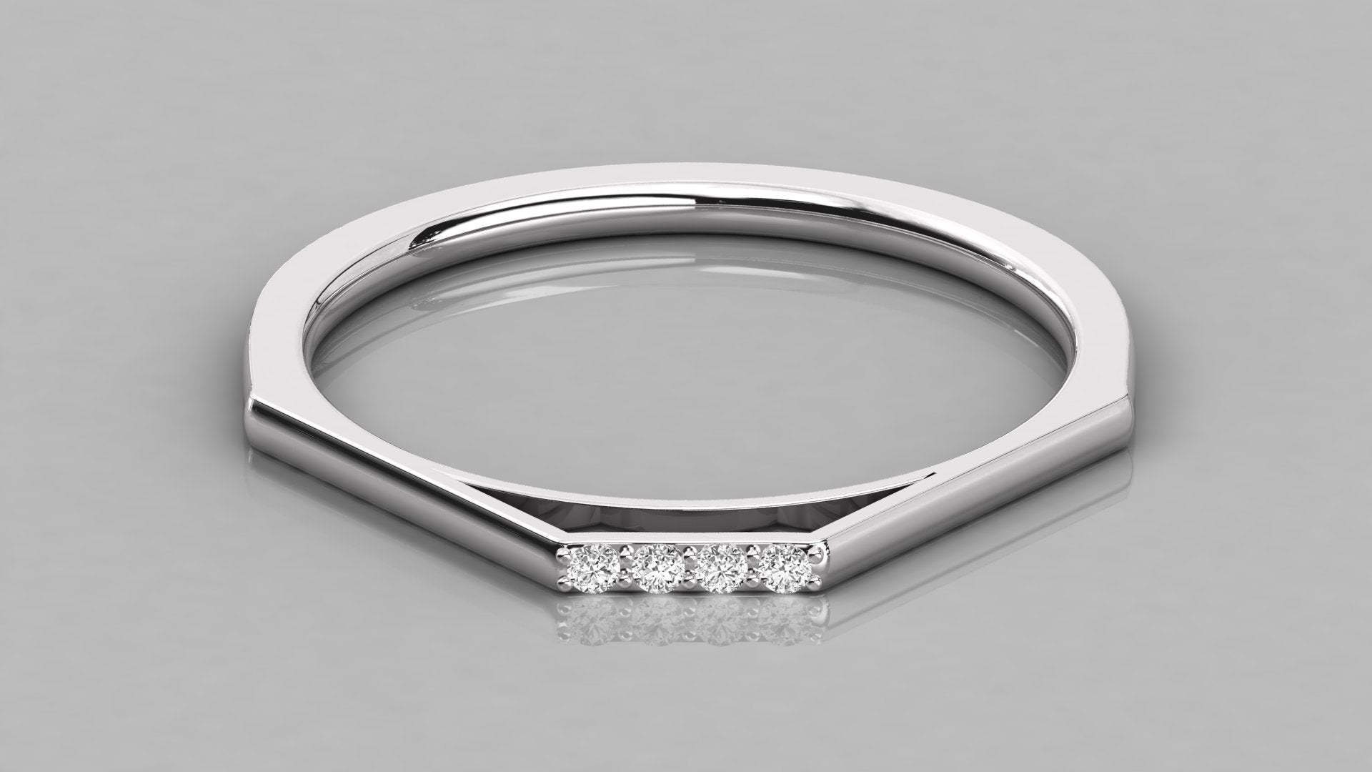 White Gold Ring