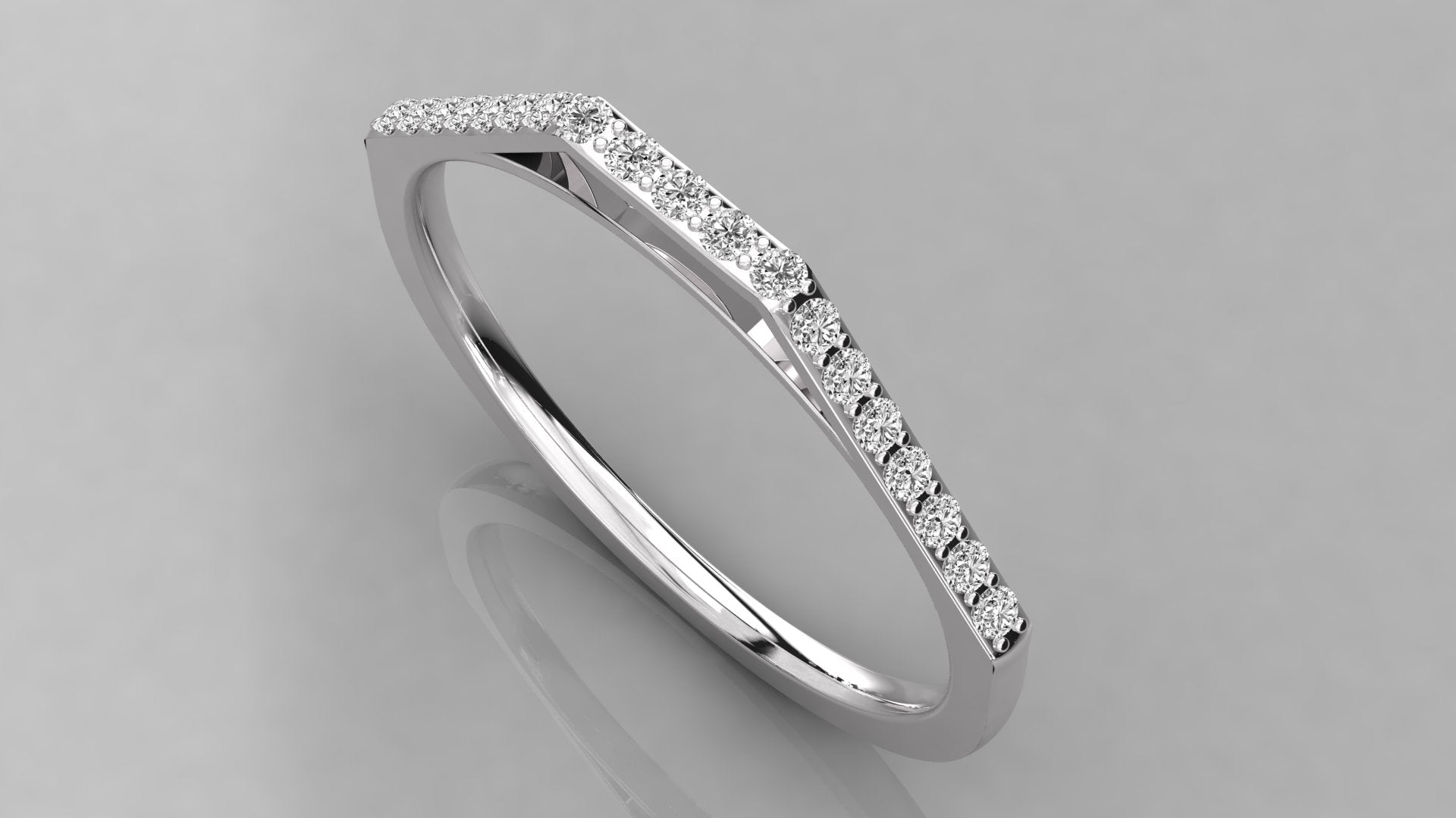 White Gold Ring