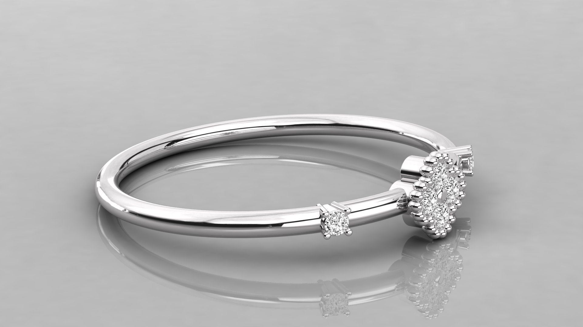 White Gold Ring
