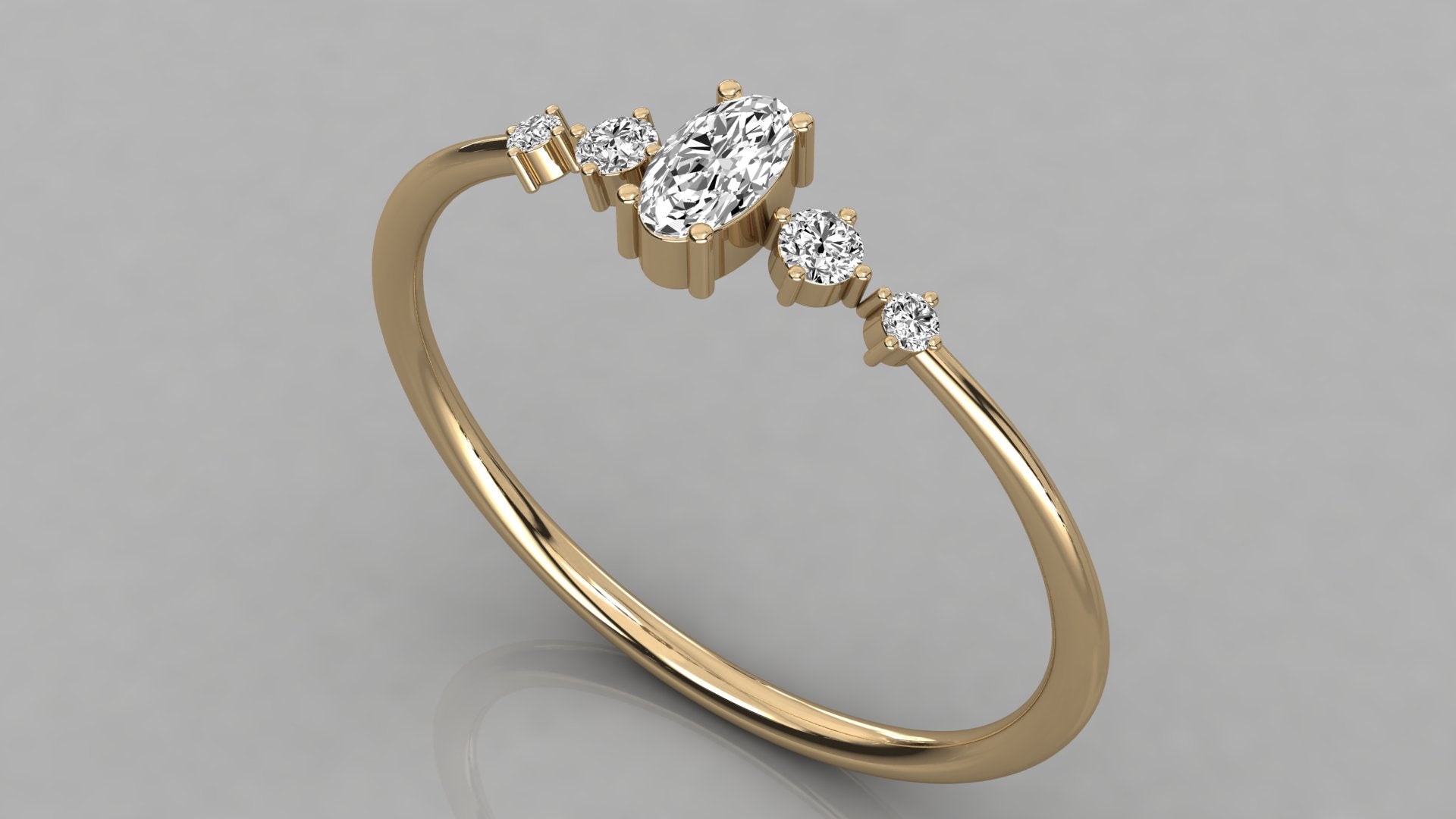 Yellow Gold Ring