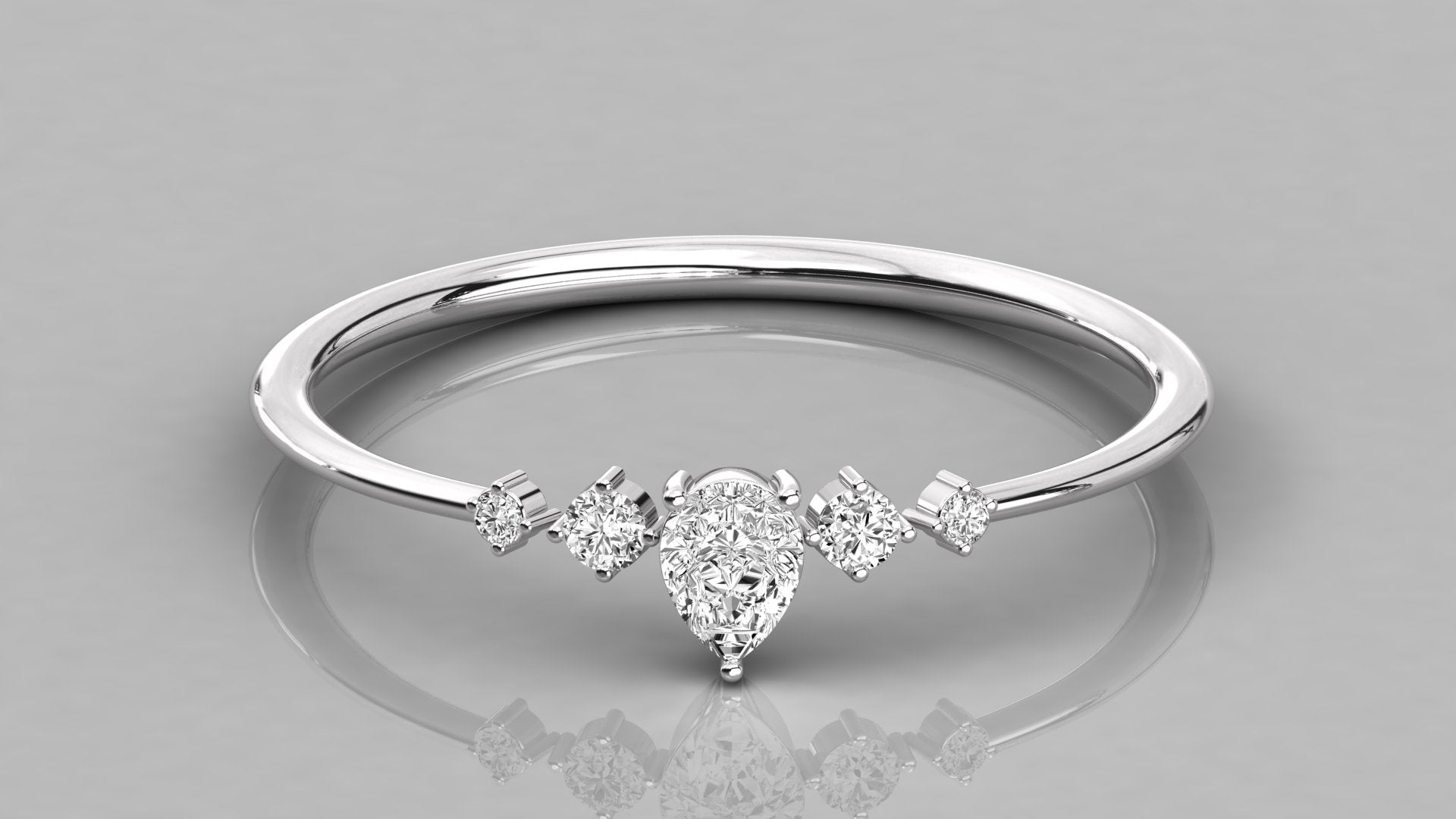 White Gold Ring