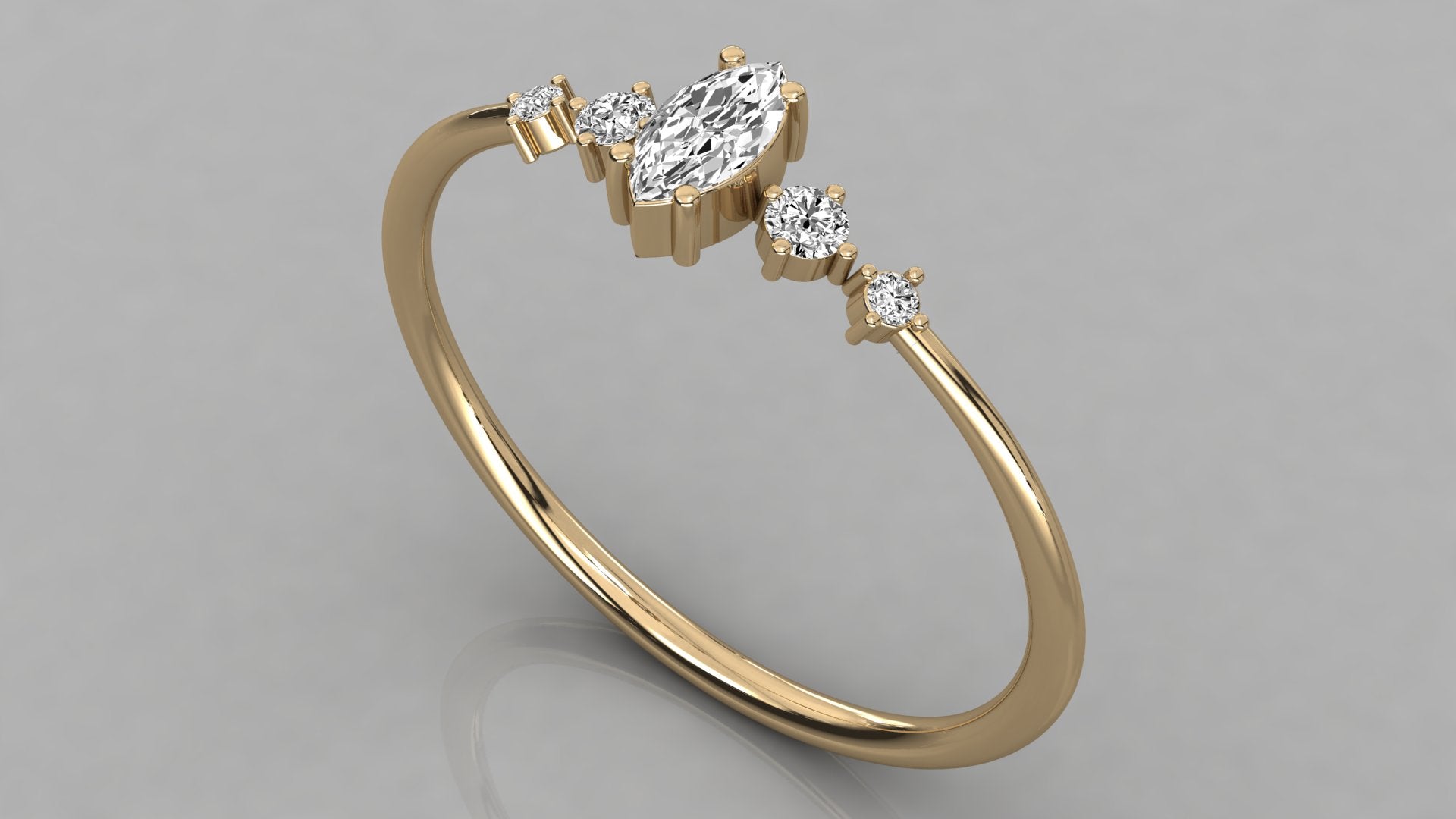 Yellow Gold Ring