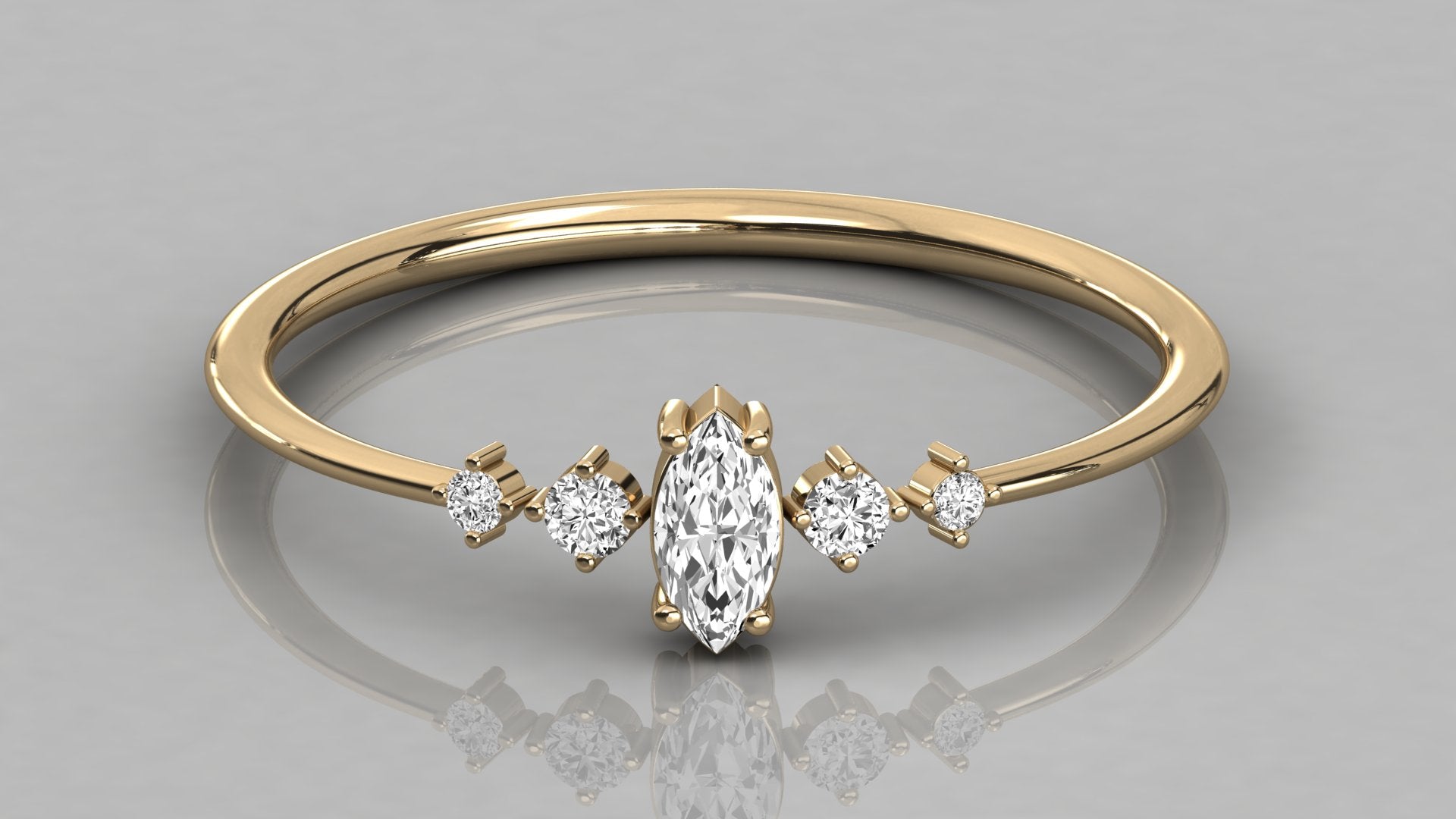 Yellow Gold Ring