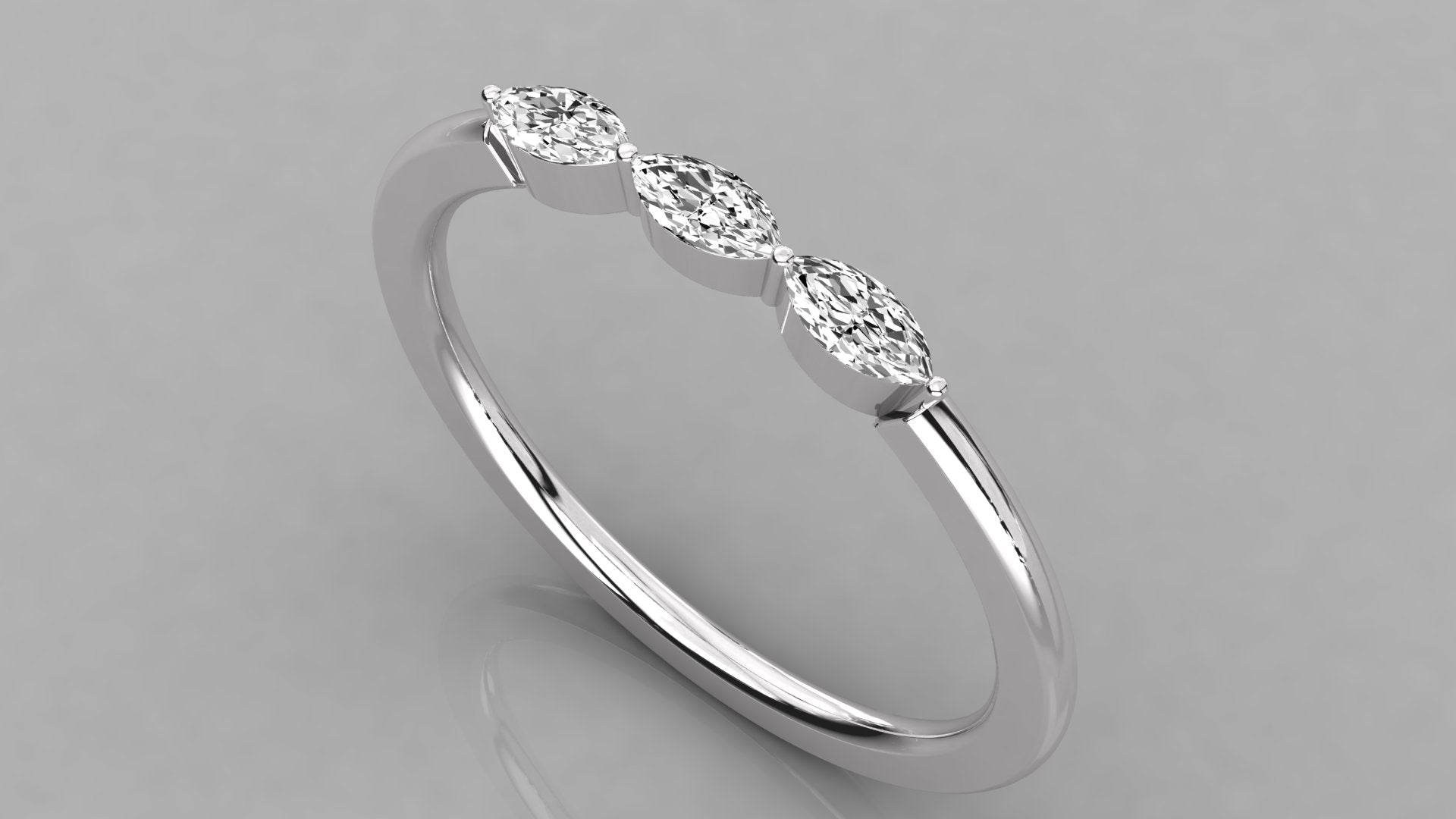 White Gold Ring