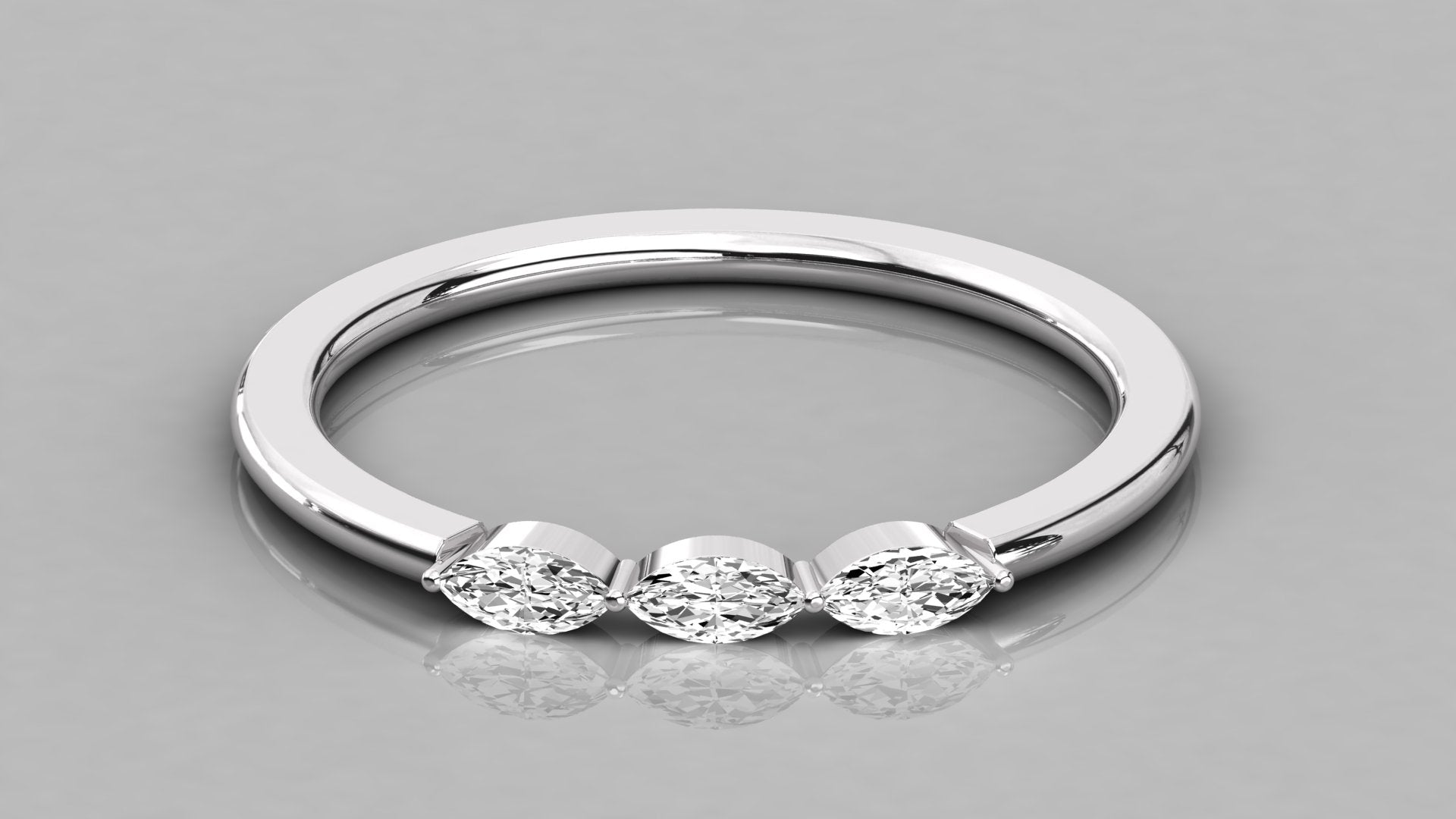 White Gold Ring