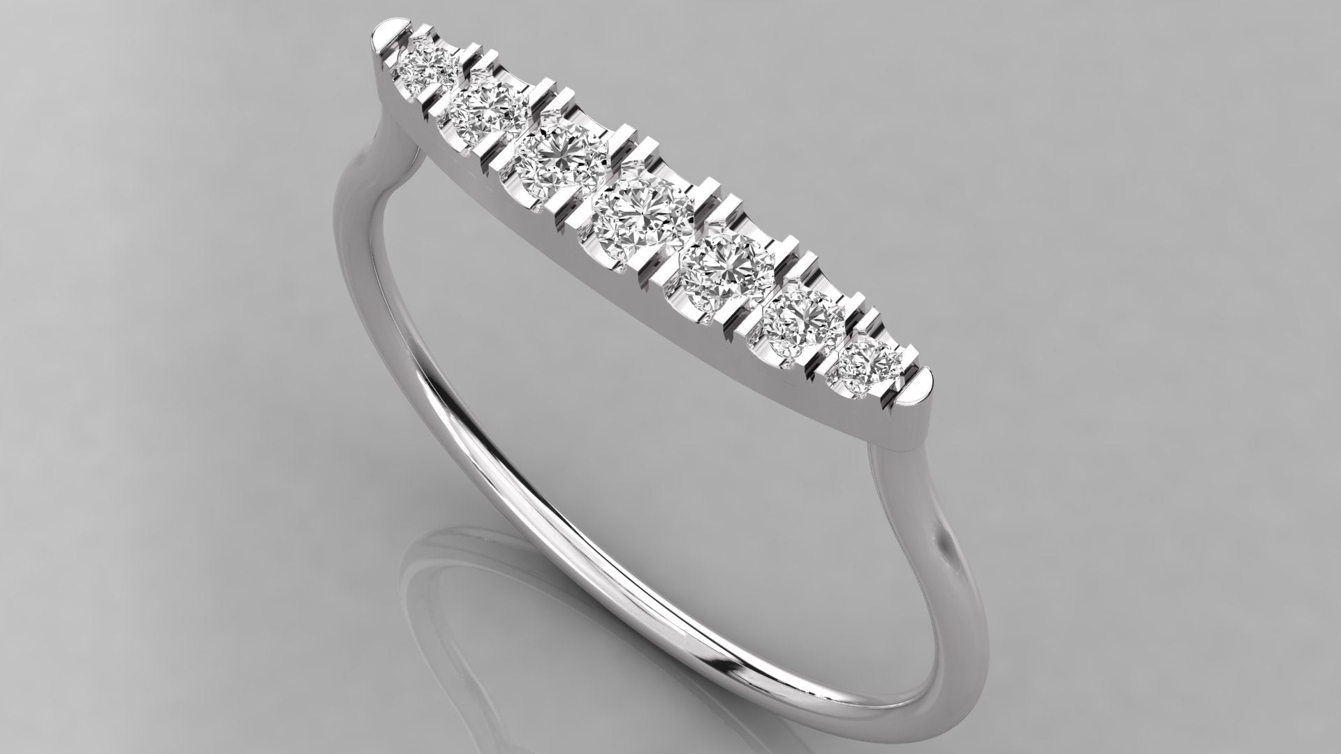 White Gold Ring